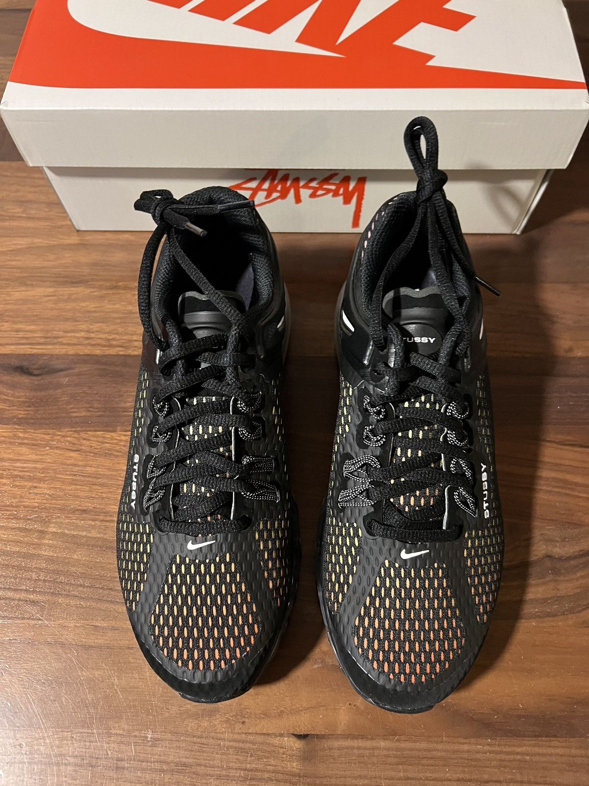 Nike Nike STUSSY X AIR MAX 2013 'BLACK' Men’s 6.5 / Women’s 8 Size US 6.5 / EU 39-40 - 4 Thumbnail