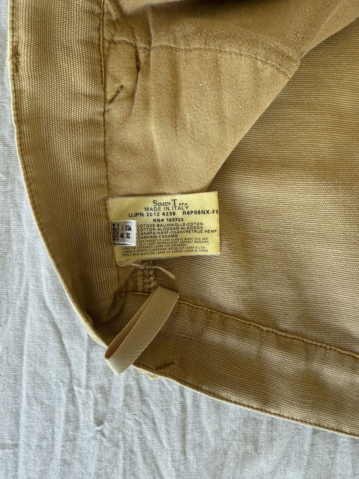 Armani Vintage Armani doubleknee jeans corduroy patchwork trousers Size US 30 / EU 46 - 6 Thumbnail