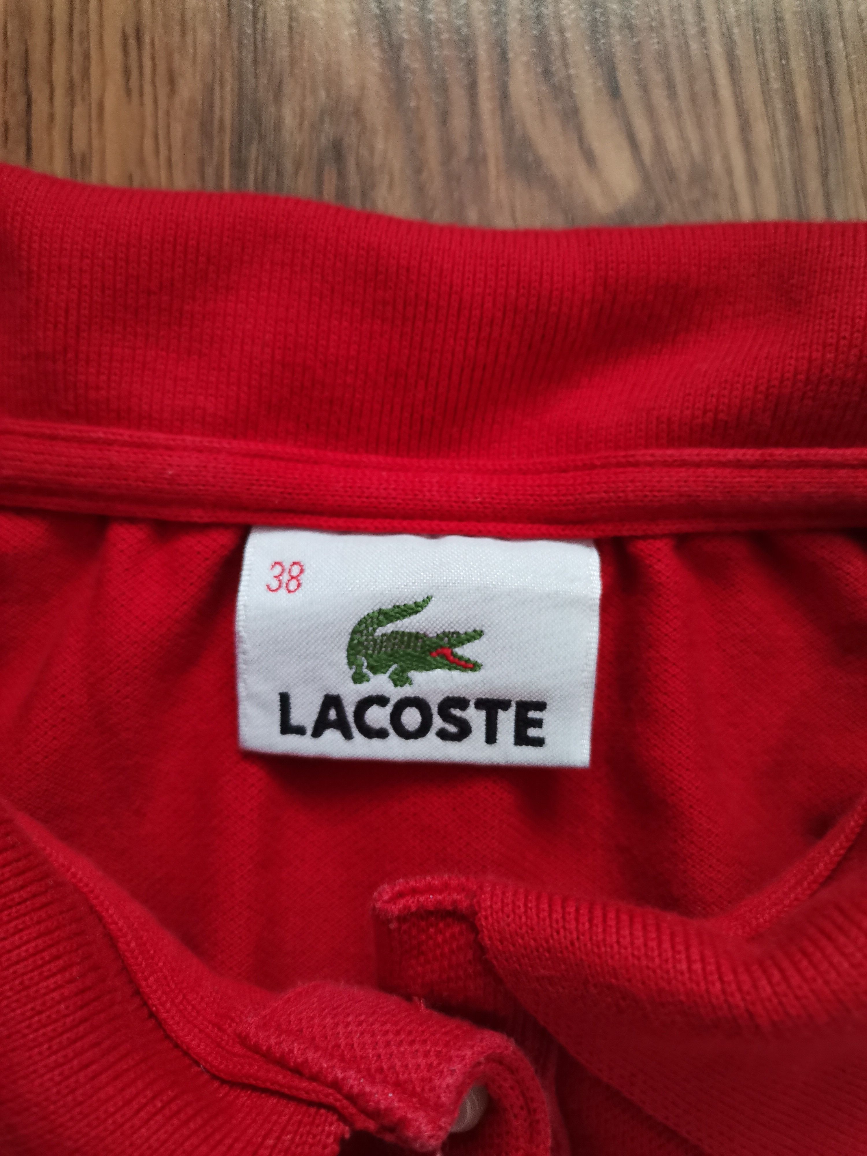 Lacoste Vintage Lacoste Women's L/S Polo Size M / US 6-8 / IT 42-44 - 3 Thumbnail