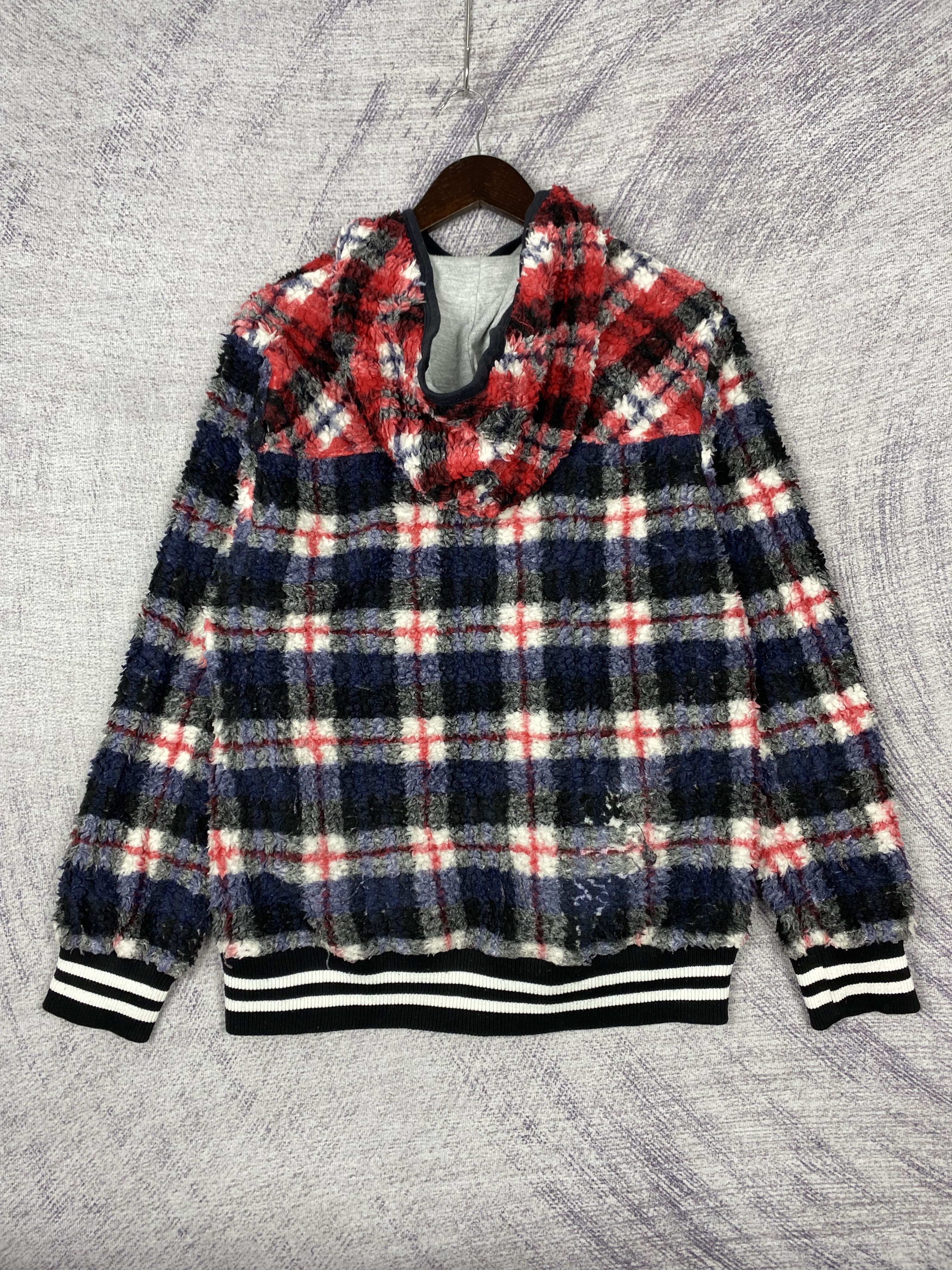 Japanese Brand Vintage Japanese Brand Hoodie Fleece Flannel Sweater Jacket Size US L / EU 52-54 / 3 - 5 Thumbnail
