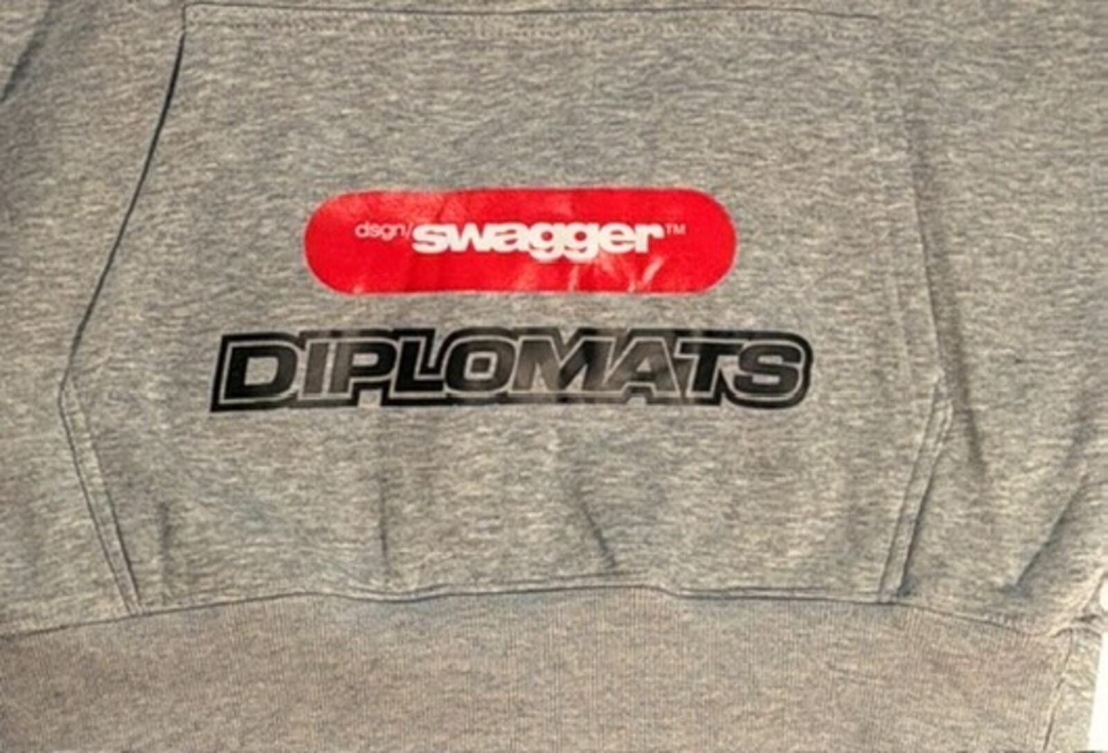 Swagger Diplomats x Swagger Collab Gray Hoodie Size US M / EU 48-50 / 2 - 3 Thumbnail