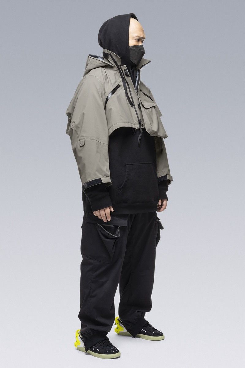 Acronym × Sacai Sac-j6011 cropped jacket- alpha green SIZE 2 Size US M / EU 48-50 / 2 - 8 Thumbnail