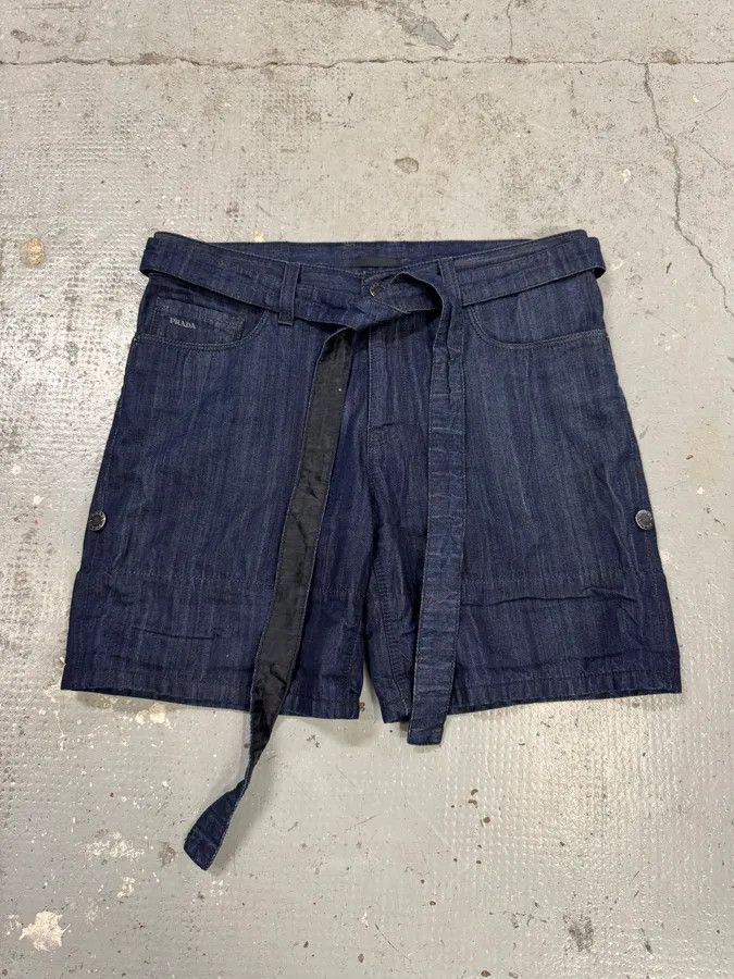 SS2009 Prada Raw Denim Short