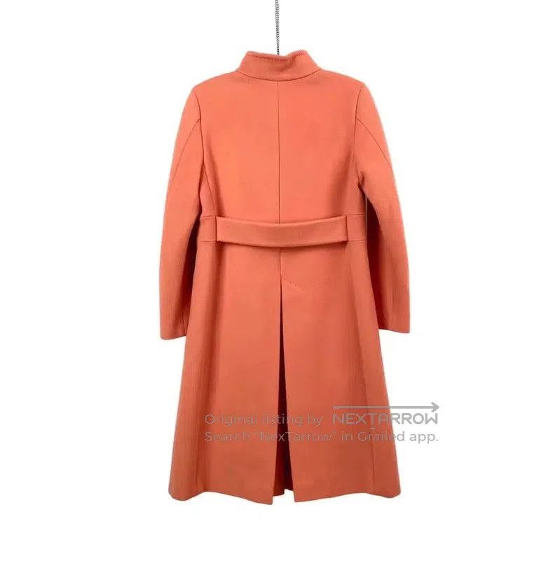 Max Mara MaxMara Orange Wool Coat for Women . Size XXS / US 00 / IT 34 - 2 Thumbnail