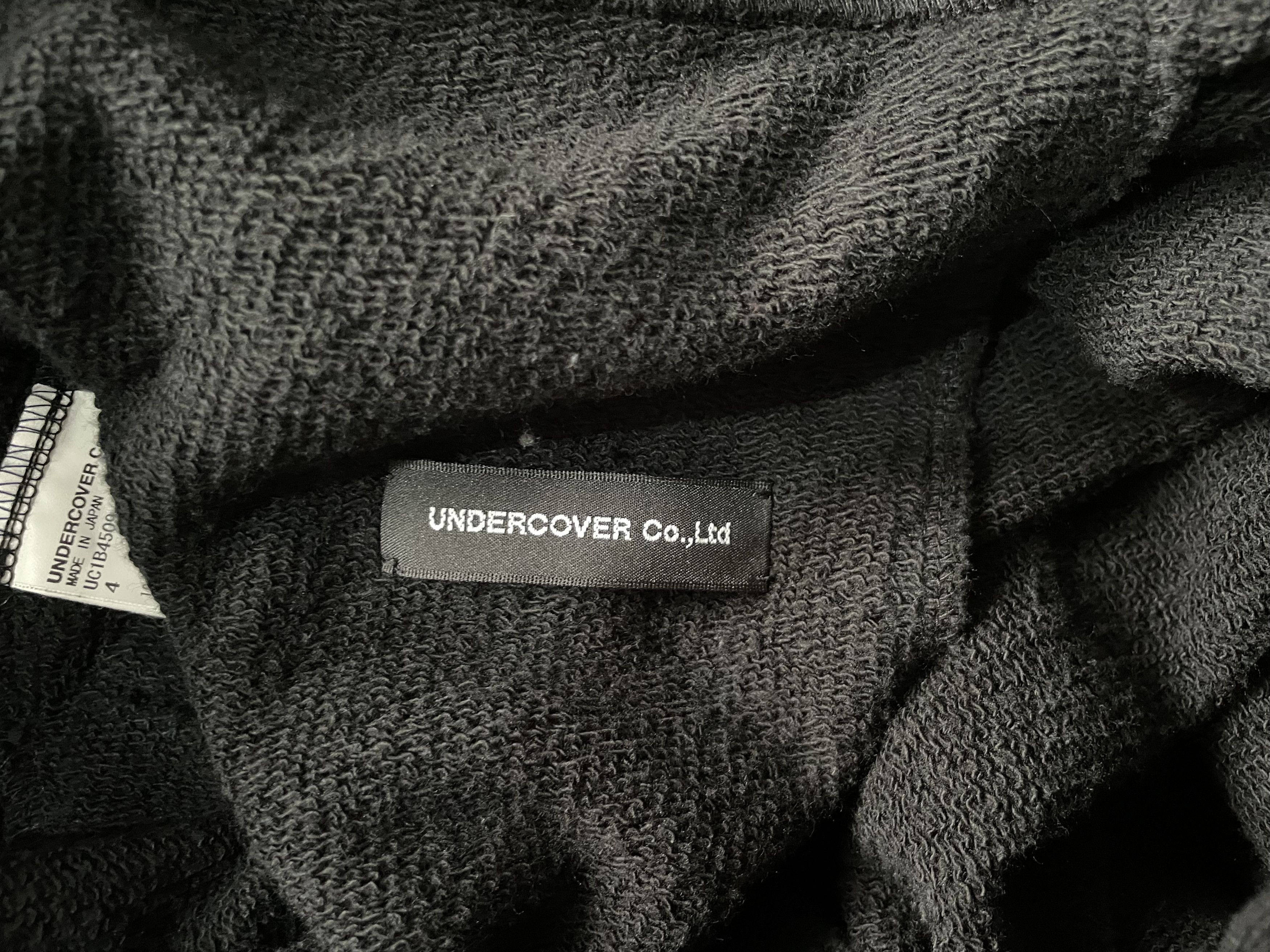 Japanese Brand × Undercover UNDERCOVER graphic-print cotton shorts Size US 34 / EU 50 - 5 Thumbnail