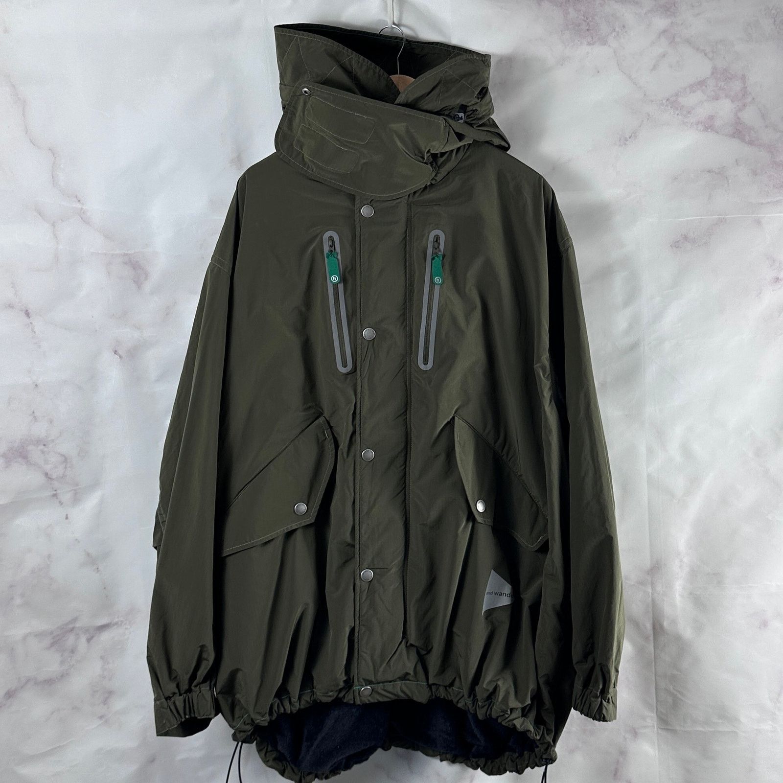 And Wander × HIDDEN Olive Octa Fishtail Parka Size US XXL / EU 58 / 5 - 1 Thumbnail