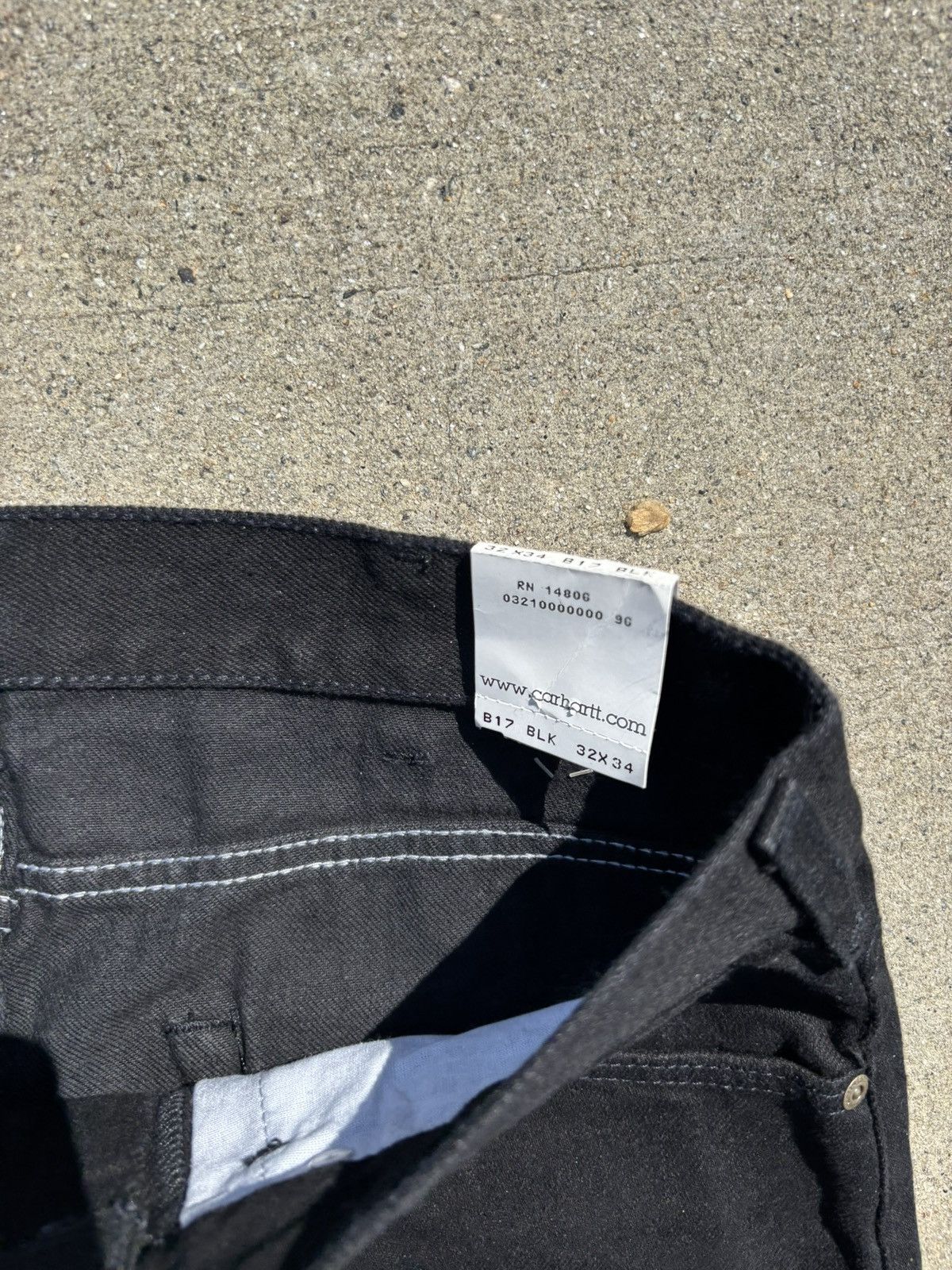 Carhartt Vintage Brand New Black Carpenter Carhartt Pants Size US 32 / EU 48 - 5 Thumbnail