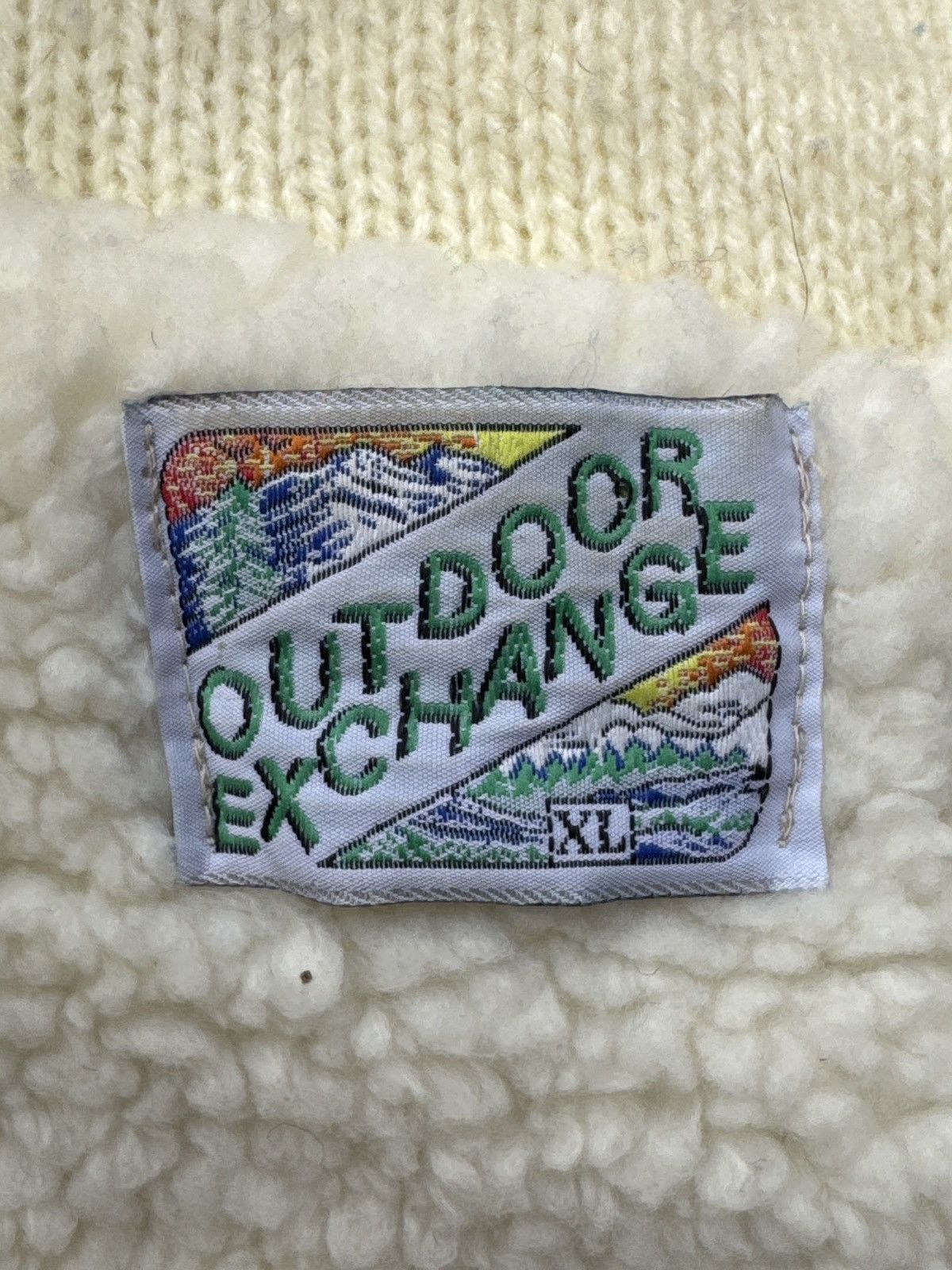 Vintage Vintage 80s Outdoor Exchange Sherpa Wool Blend Hoodie XL Size US XL / EU 56 / 4 - 20 Thumbnail