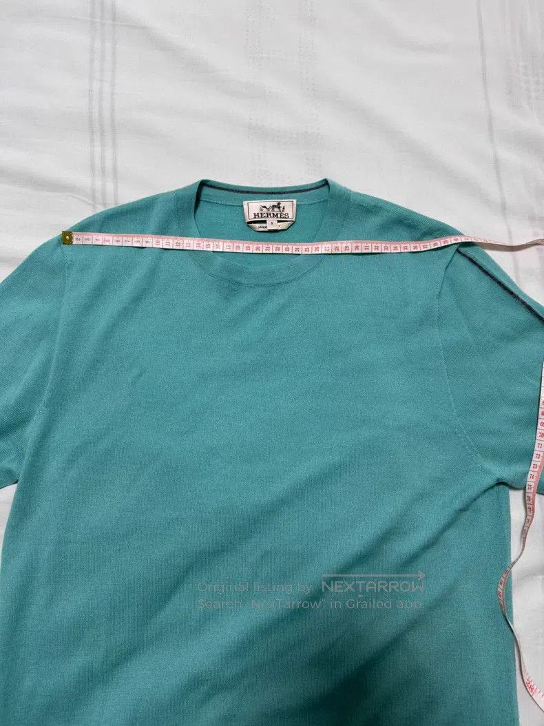 Hermes Hermes Cashmere short-sleeve unisex 80% Cashmere+20% Silk Size US S / EU 44-46 / 1 - 3 Thumbnail