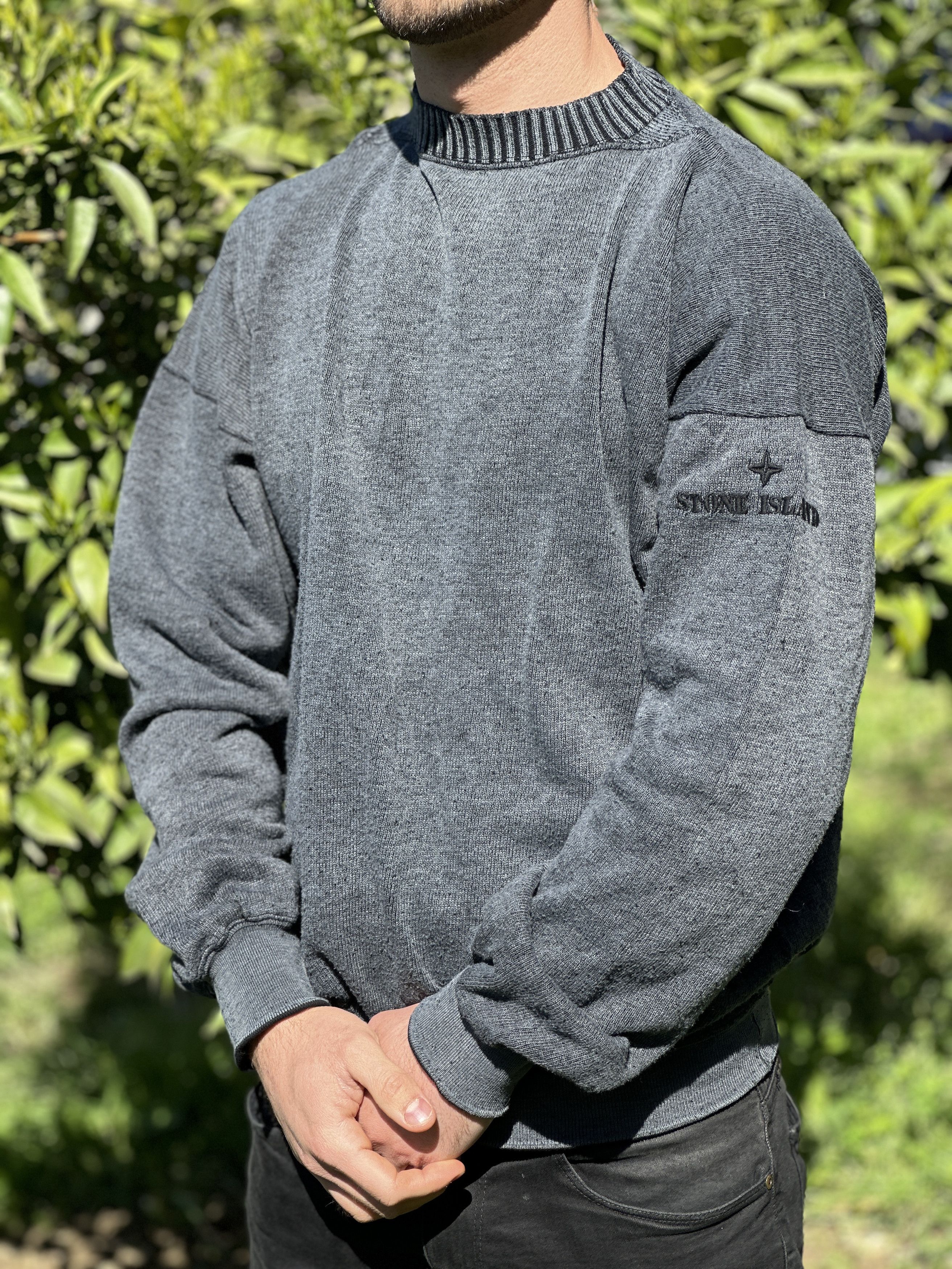 Stone Island Archive 1998 Stone Island Marina Collection Sweater Size L Size US L / EU 52-54 / 3 - 2 Thumbnail