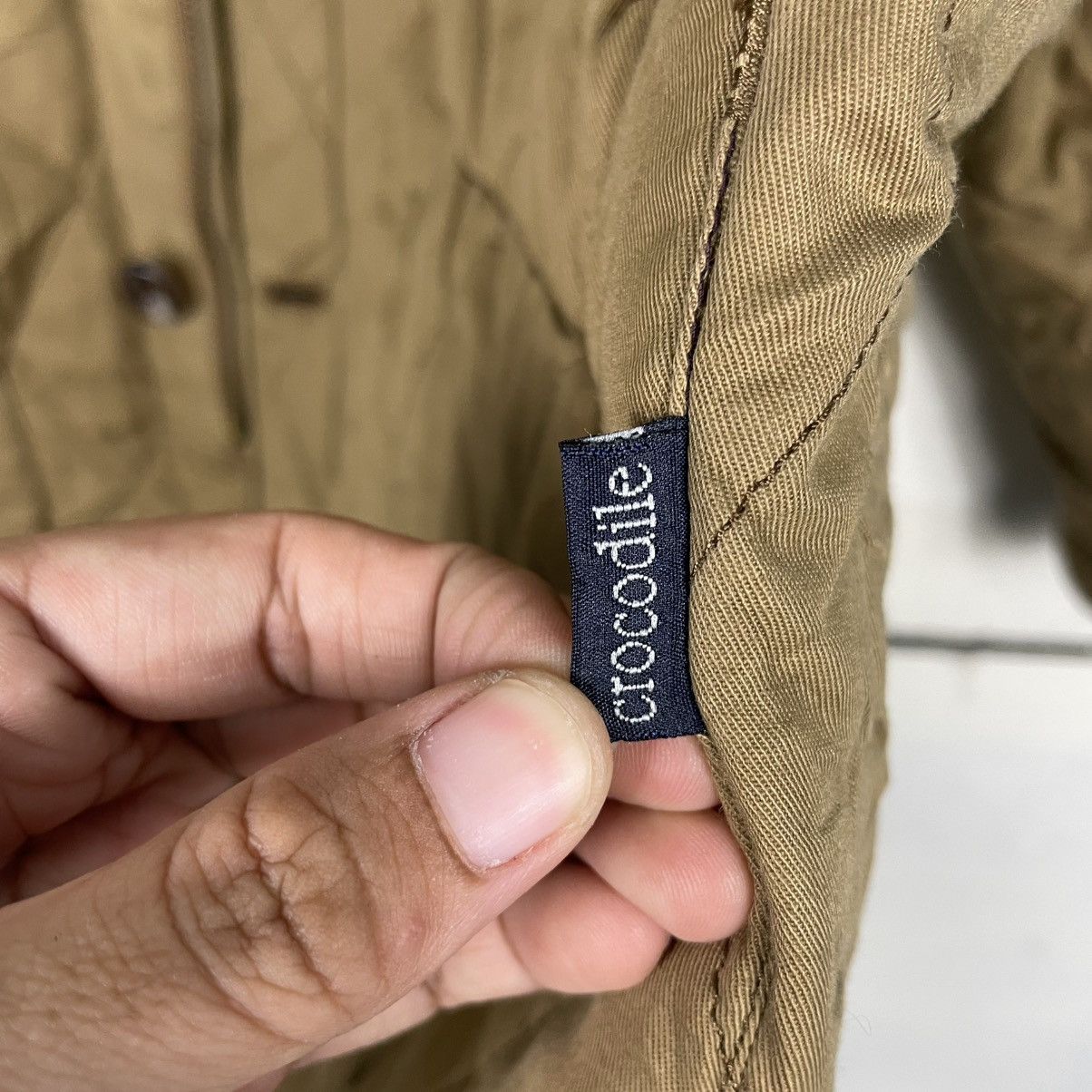 Other Crocodile Quilted Jacket Size US L / EU 52-54 / 3 - 16 Thumbnail