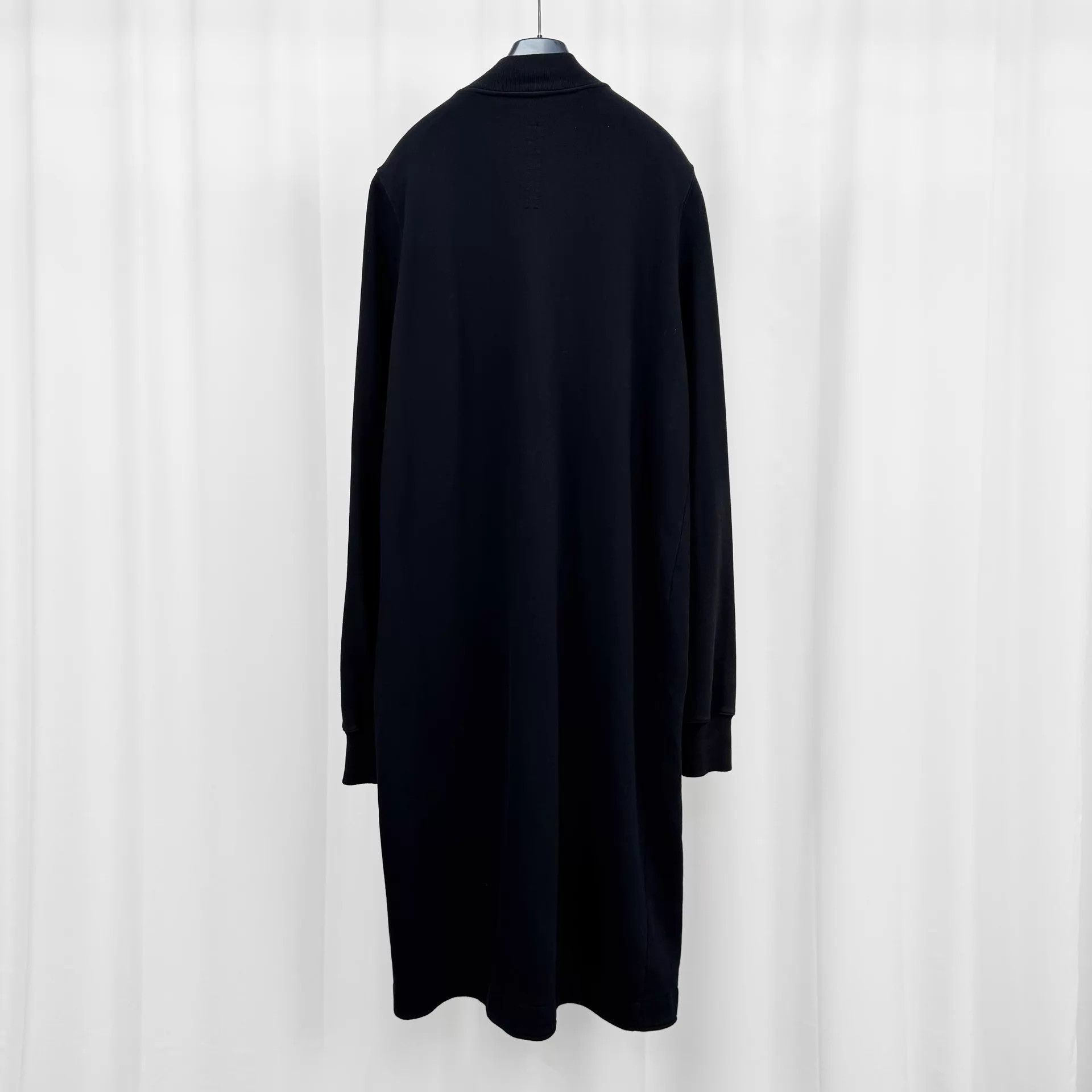 Rick Owens Rick Owens black long zipped jacket XL Size US XL / EU 56 / 4 - 2 Thumbnail