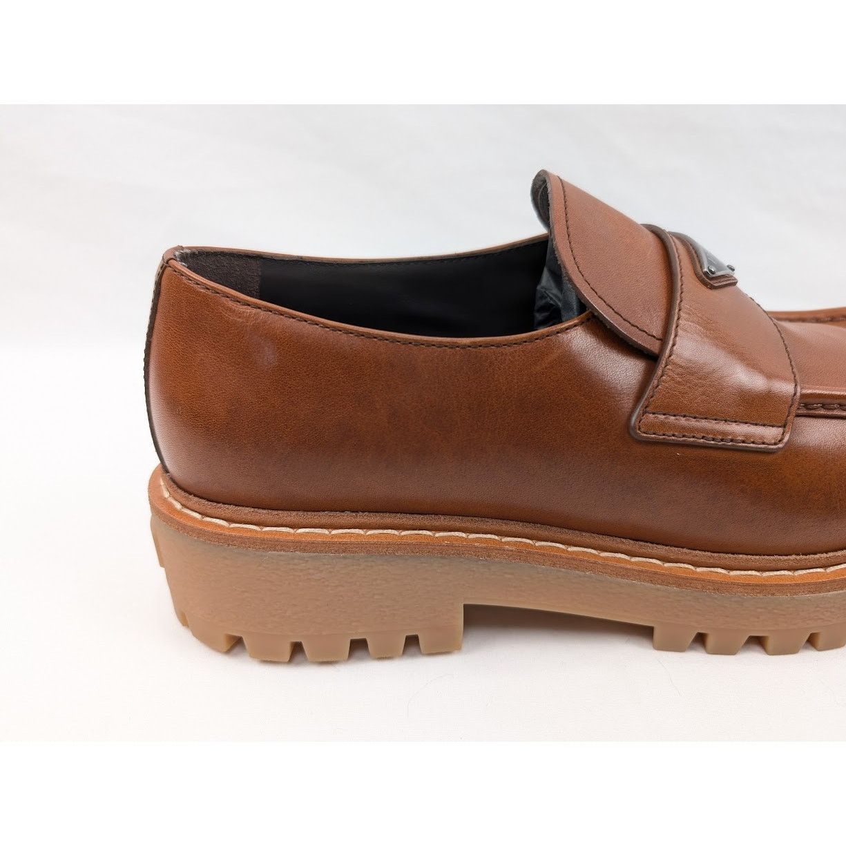 Prada o1rshd1 Calzature Uomo Shoes in Cognac Size US 12 / EU 45 - 4 Thumbnail