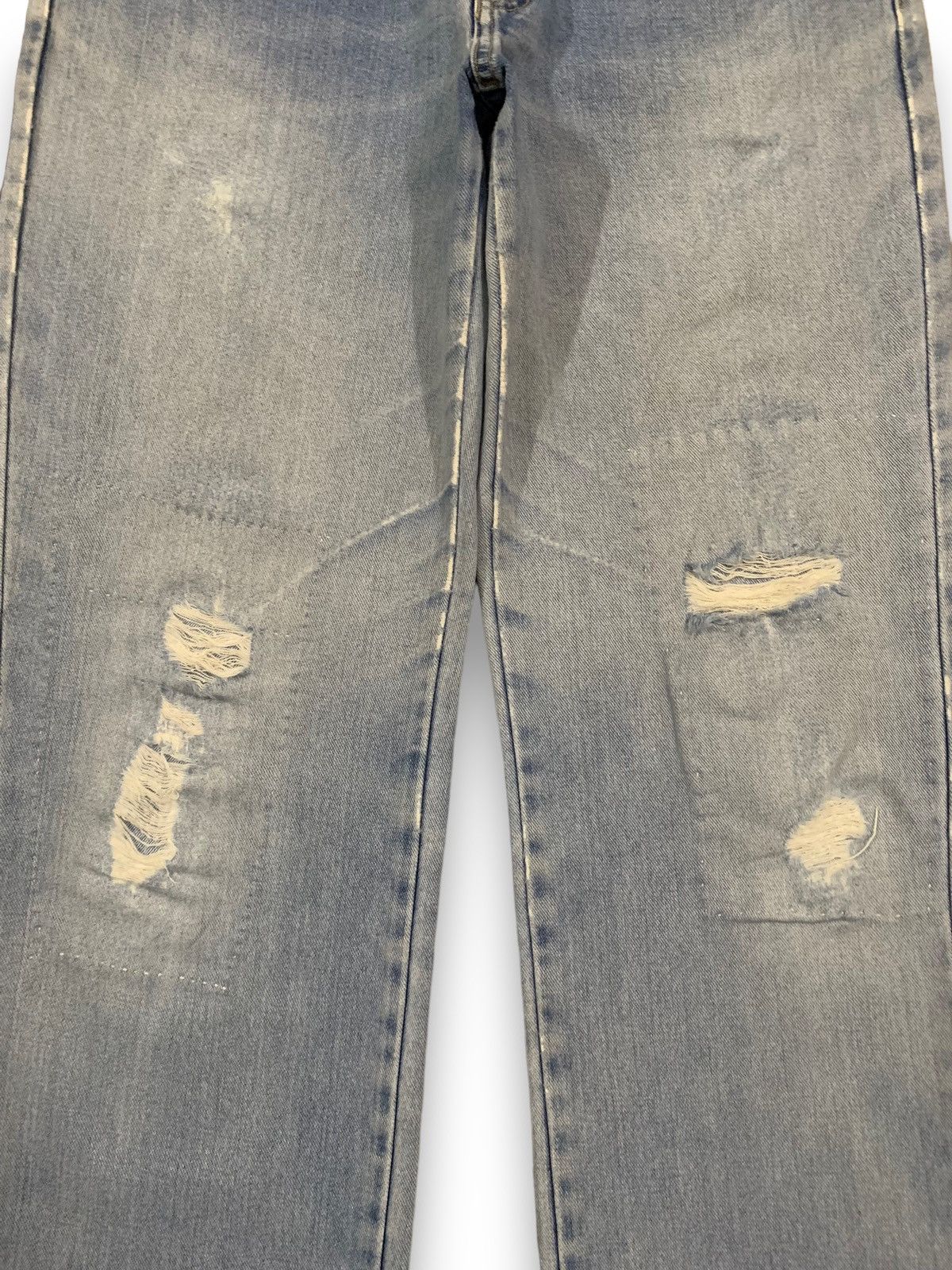 Japanese Brand Vintage Japanese Brand Roadace Baggy Distressed Jeans Size US 32 / EU 48 - 7 Thumbnail