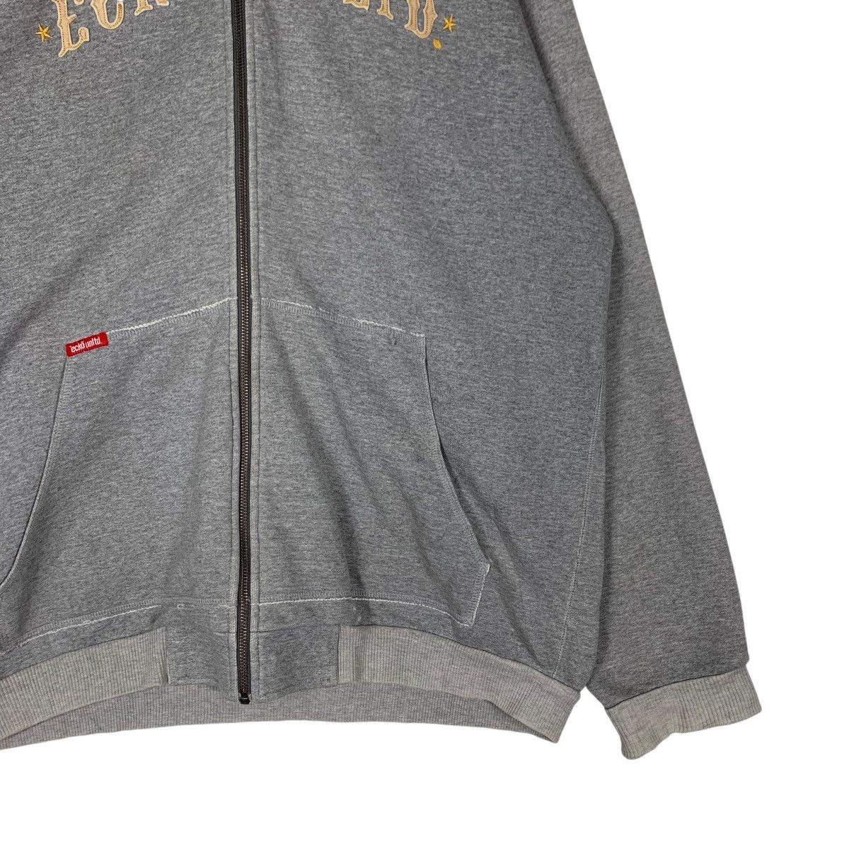 Ecko Unltd. ECKO UNTLD Big Logo Zipper Hoodies Sweatshirt #1336-C60 Size US M / EU 48-50 / 2 - 4 Thumbnail