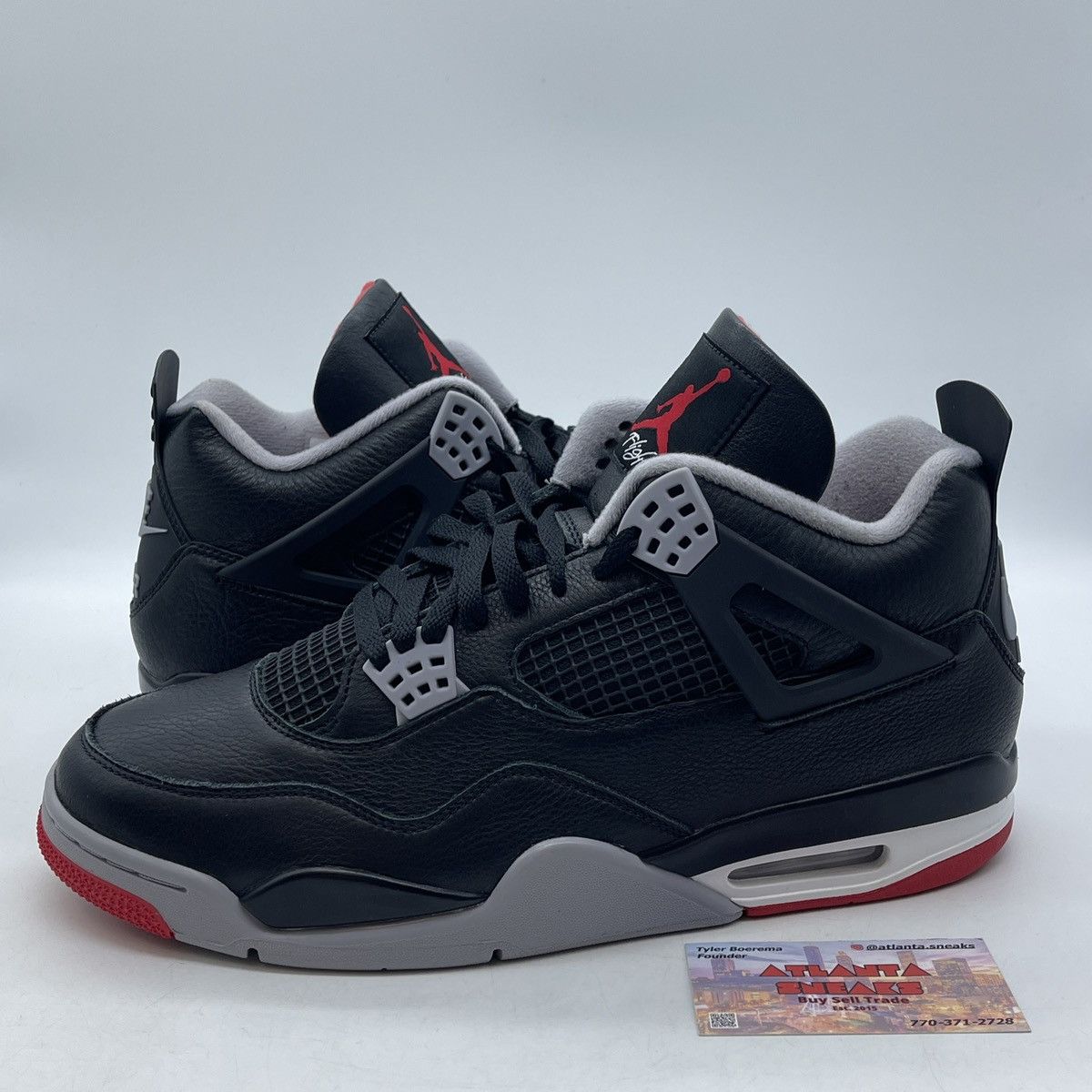 Jordan Brand Air Jordan 4 bred reimagined Size US 12.5 / EU 45-46 - 1 Thumbnail