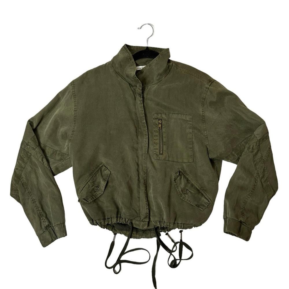 Designer Young Fabulous & Broke l Zippered Utility/Bomber Jacket XS Size XS / US 0-2 / IT 36-38 - 4 Thumbnail