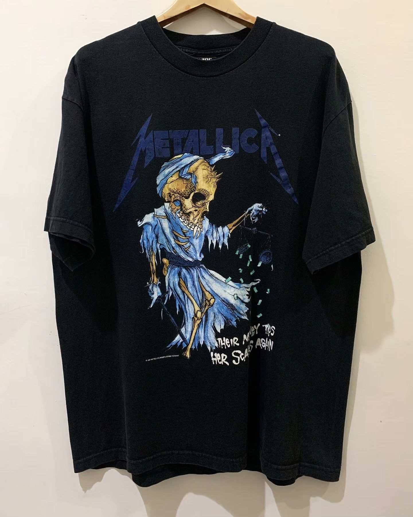 Vintage Metallica 1994 Tour Vintage T-Shirt Size US M / EU 48-50 / 2 - 1 Thumbnail