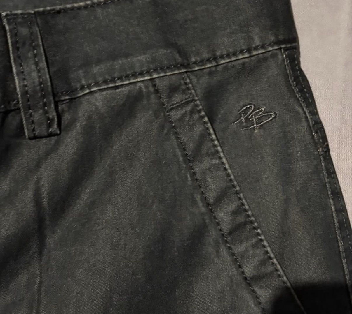 Pierre Balmain PIERRE BALMAIN STRAIGHT WIDE CUT BLACK JEANS PANTS HEIDI Size US 32 / EU 48 - 3 Thumbnail