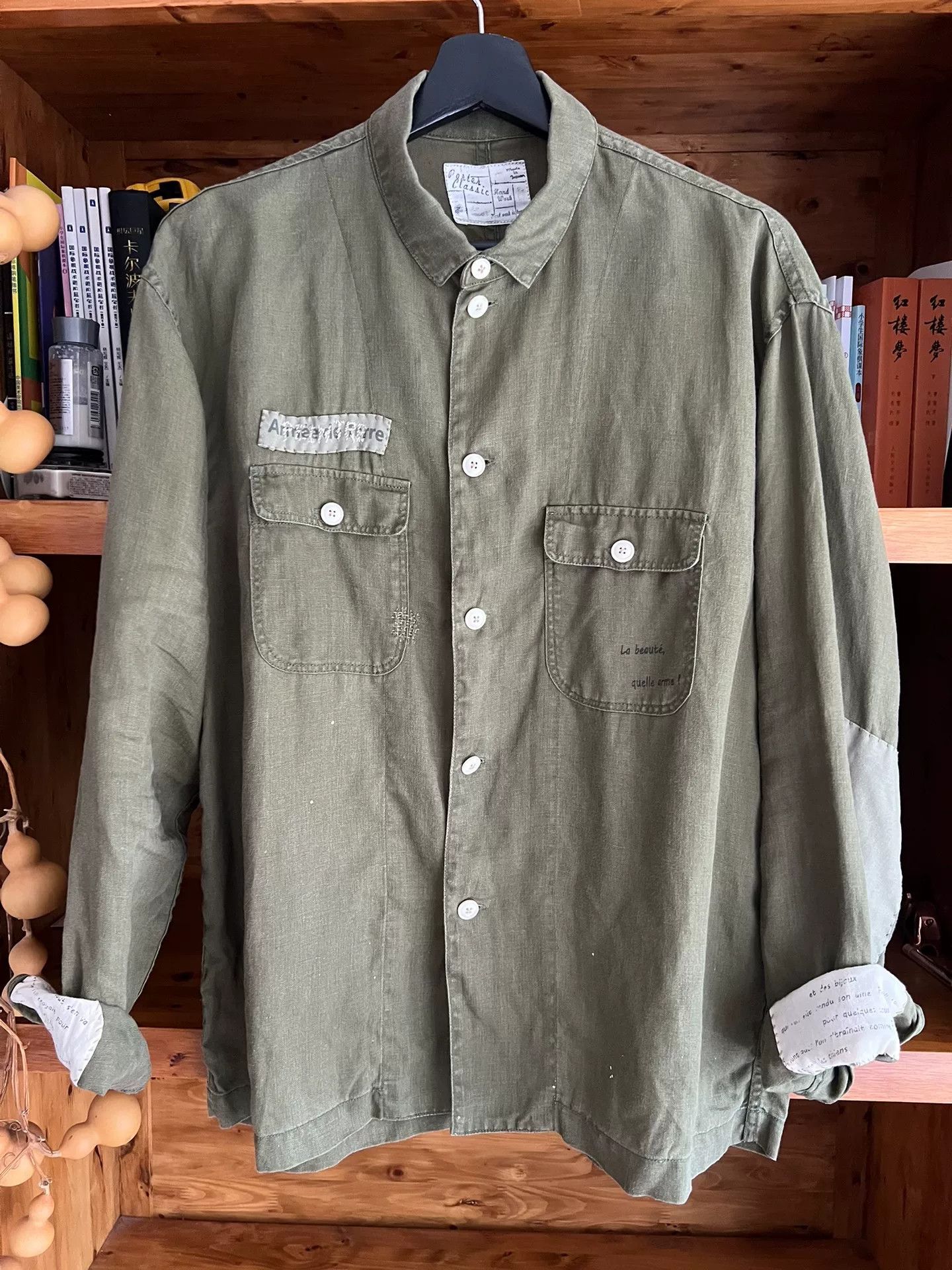 Japanese Brand Limited Edition Military Style Linen Jacket Size US L / EU 52-54 / 3 - 1 Thumbnail