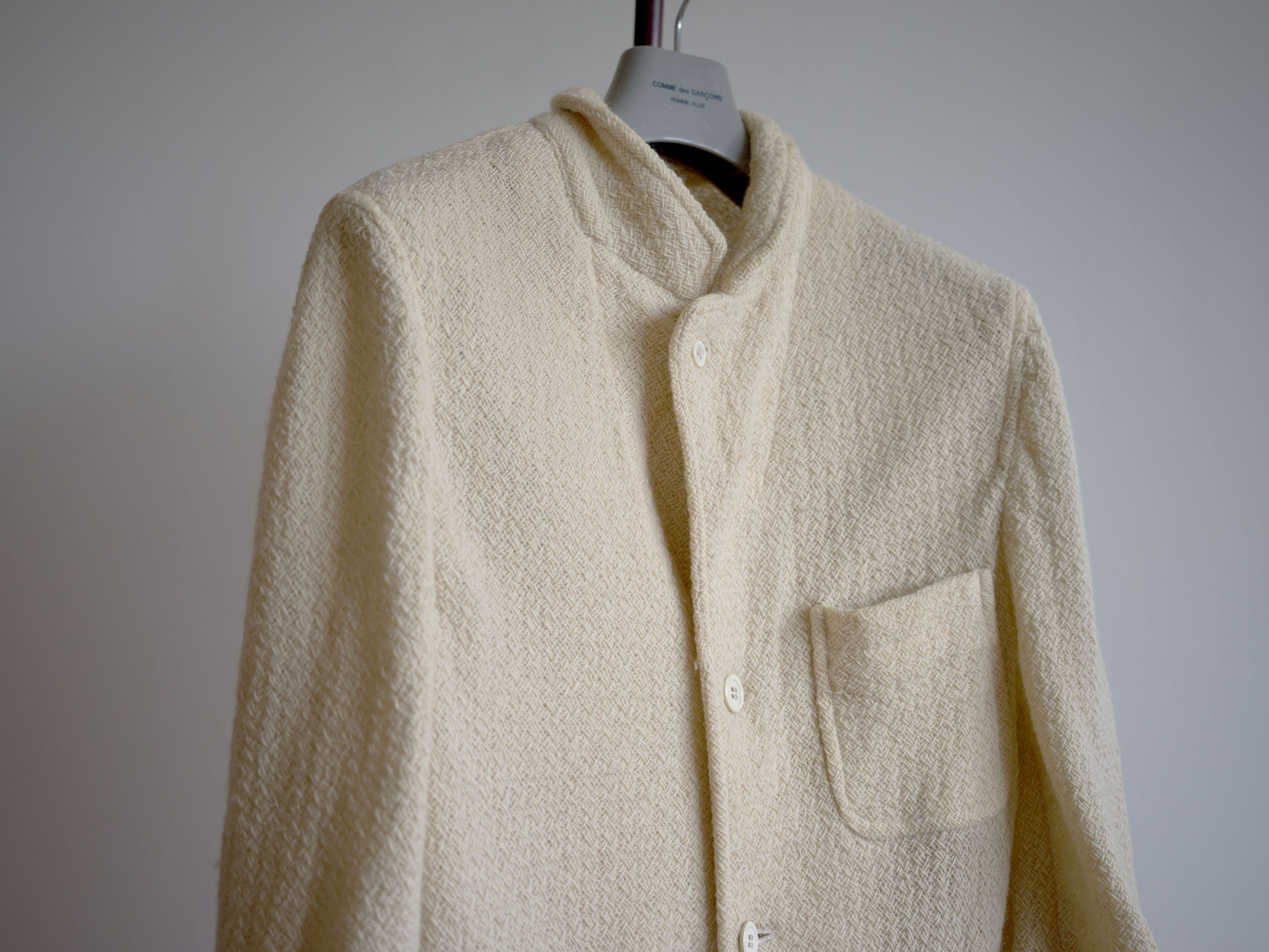 Comme des Garcons Homme Plus AW1997 COMME des GARÇONS HOMME PLUS WOOL JACKET Size 42R - 1 Thumbnail