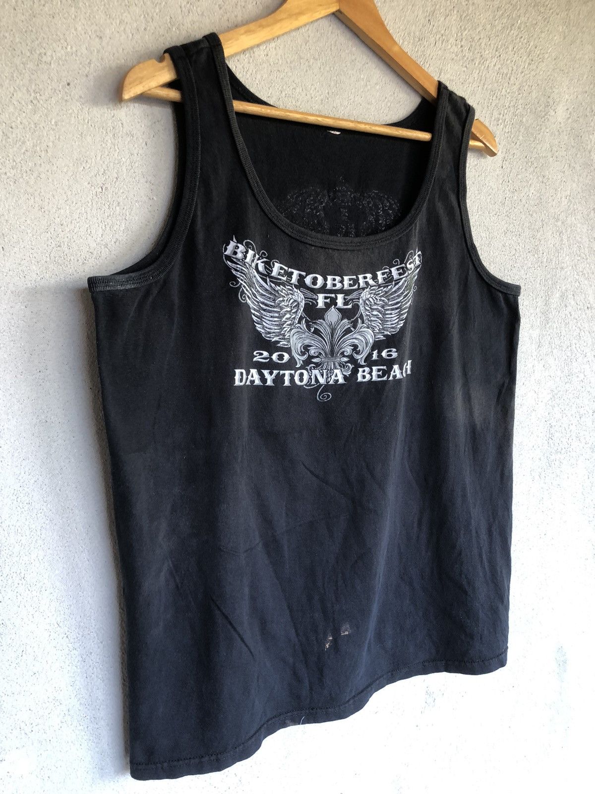 Affliction × Harley Davidson × Vintage BiketoberFest Daytona Beach Sleeveless Tank Size US L / EU 52-54 / 3 - 8 Thumbnail