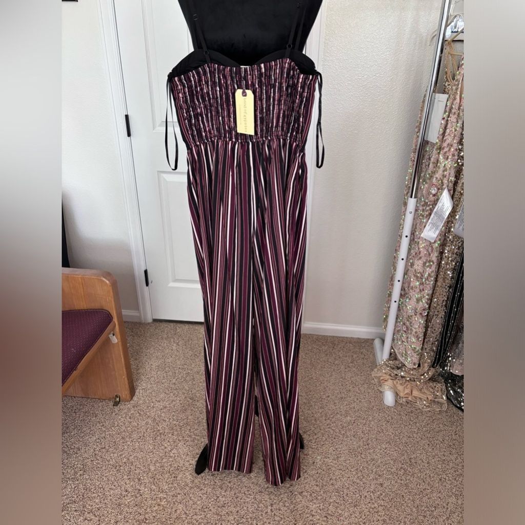 Other BOG PINSTRIPE JUMPSUIT M NWT Size 26" / US 2 / IT 38 - 2 Thumbnail