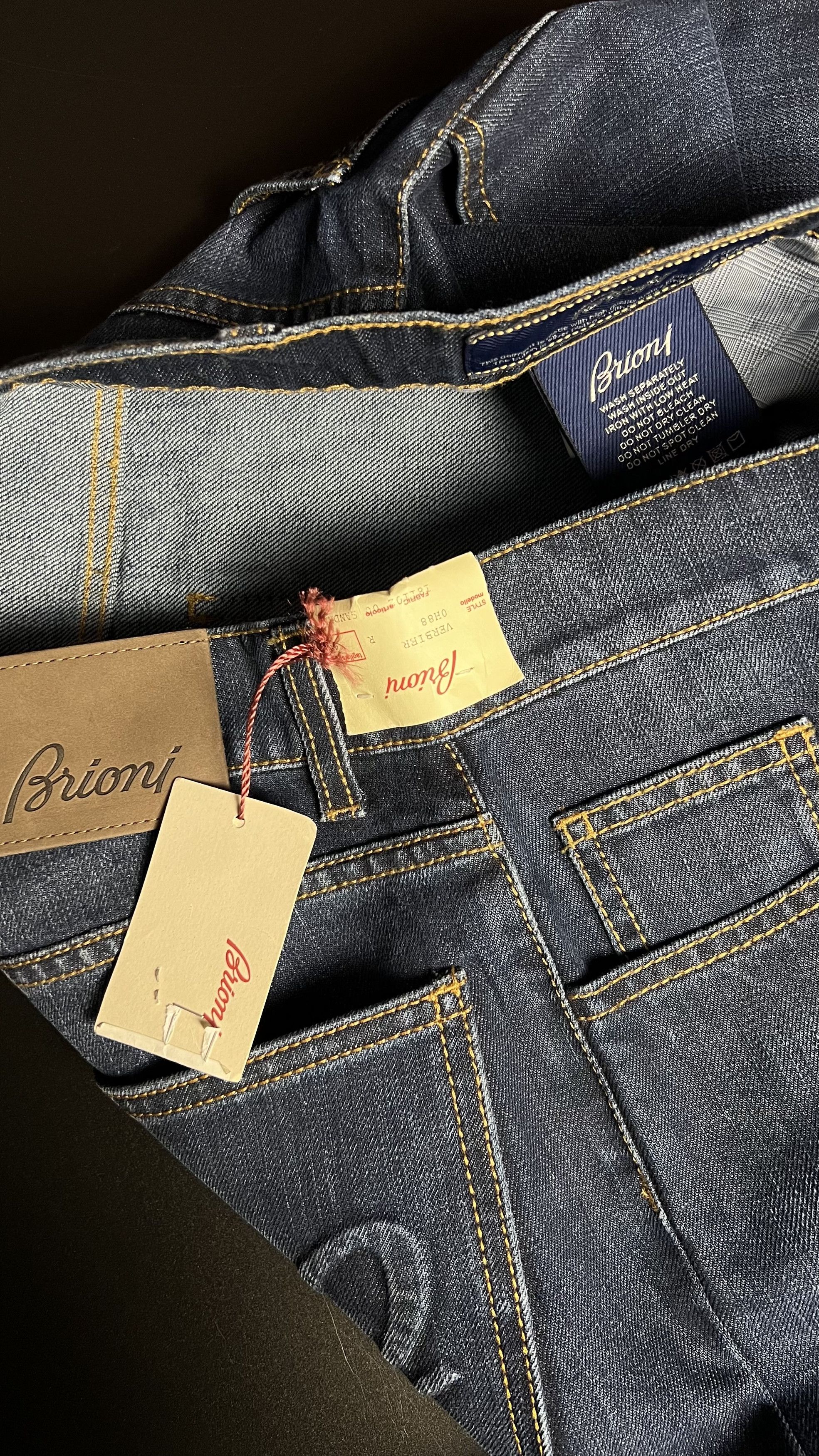 Brioni BRIONI STELVIO JEANS Size US 36 / EU 52 - 4 Thumbnail