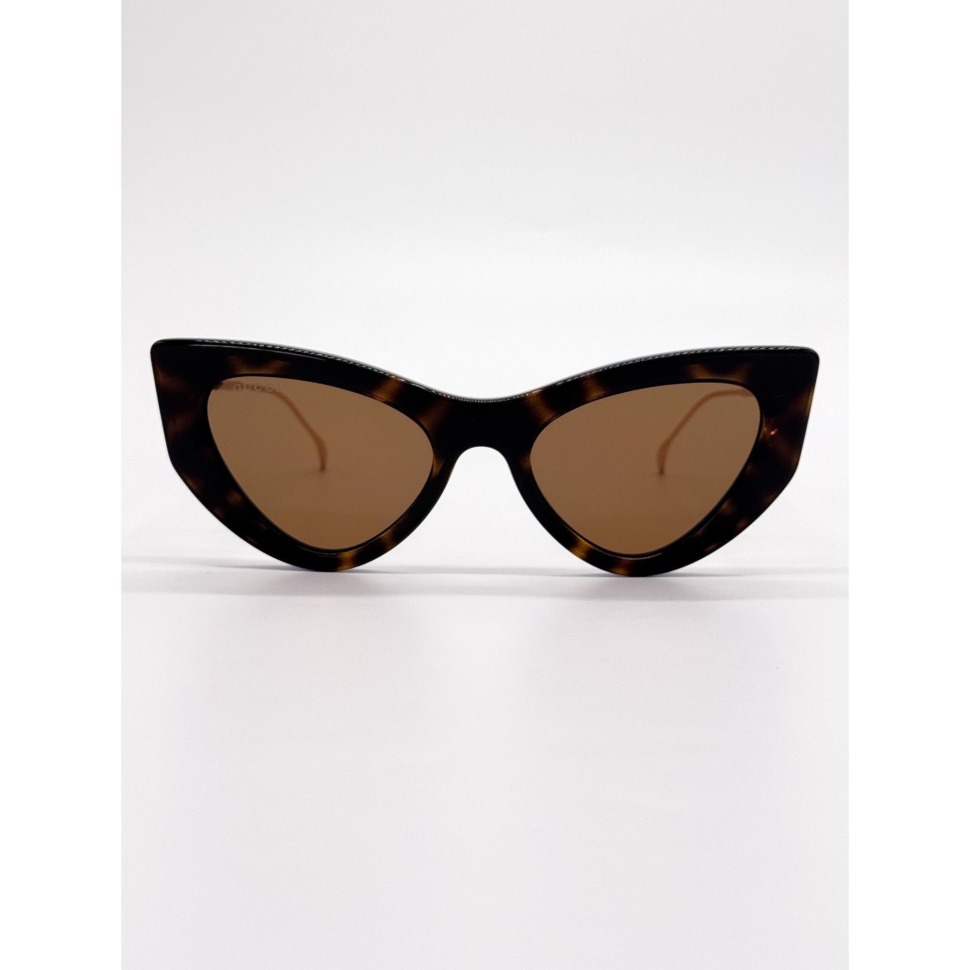 Gucci NEW GUCCI SUNGLASSES GG1565S 002 HAVANA WOMEN EYEWEAR Size ONE SIZE - 3 Thumbnail