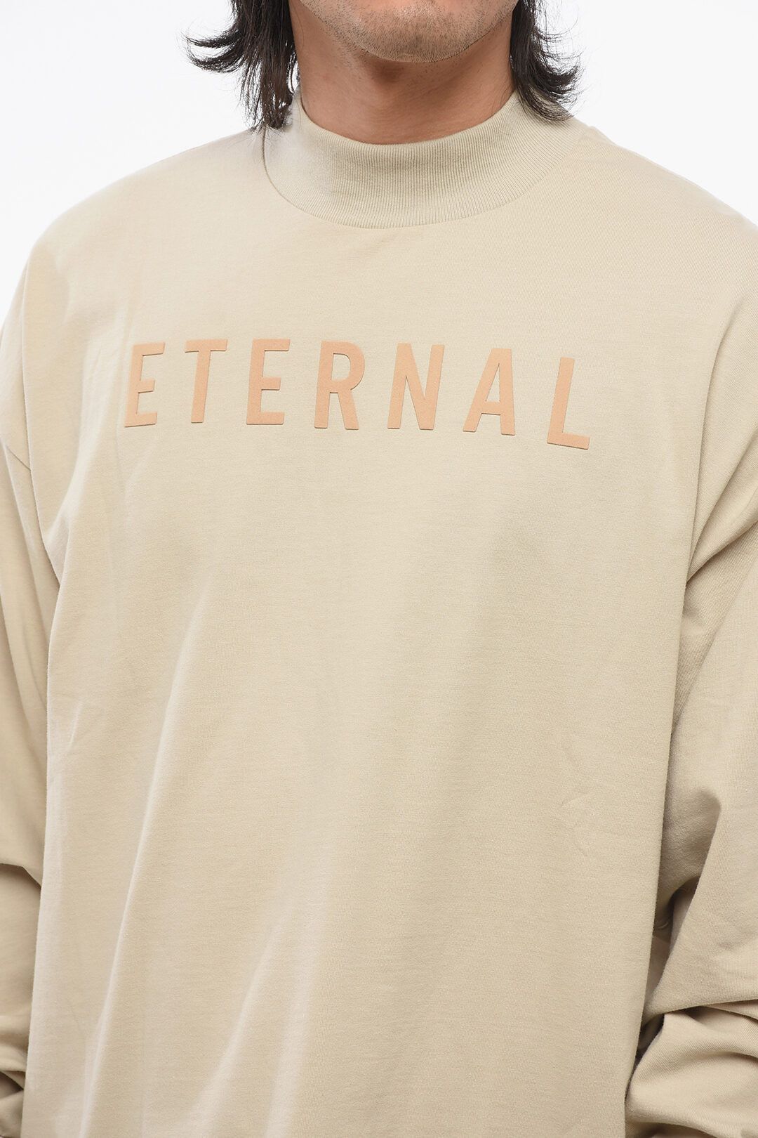 Fear of God og1mm0825 Long-sleeved ETERNAL T-Shirt in Beige Size US L / EU 52-54 / 3 - 3 Thumbnail