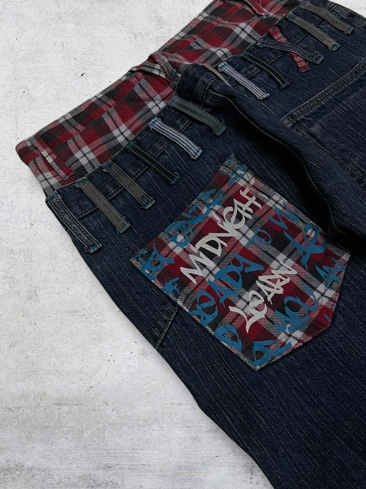 Hysteric Glamour VINTAGE ANTFUL JAPAN CRAFTED UNION JACK PUNK DESIGN OG DENIM Size US 29 - 17 Thumbnail