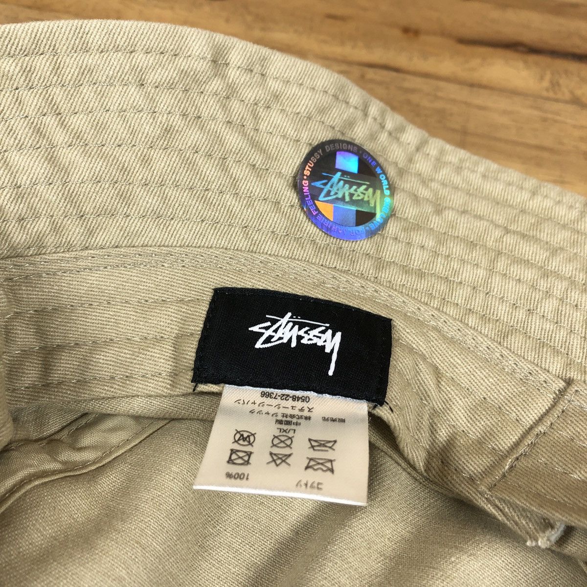 Stussy × Vintage Stussy Stock Washed Crusher Bucket Size ONE SIZE - 3 Thumbnail