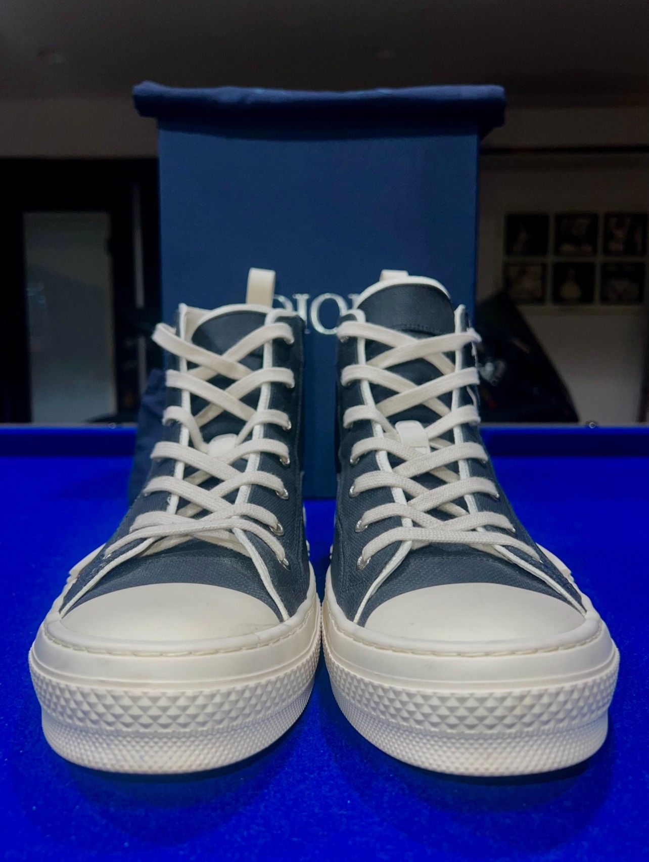 Dior Cactus Jack B23 High Top Logo Sneakers Size US 11 / EU 44 - 4 Thumbnail