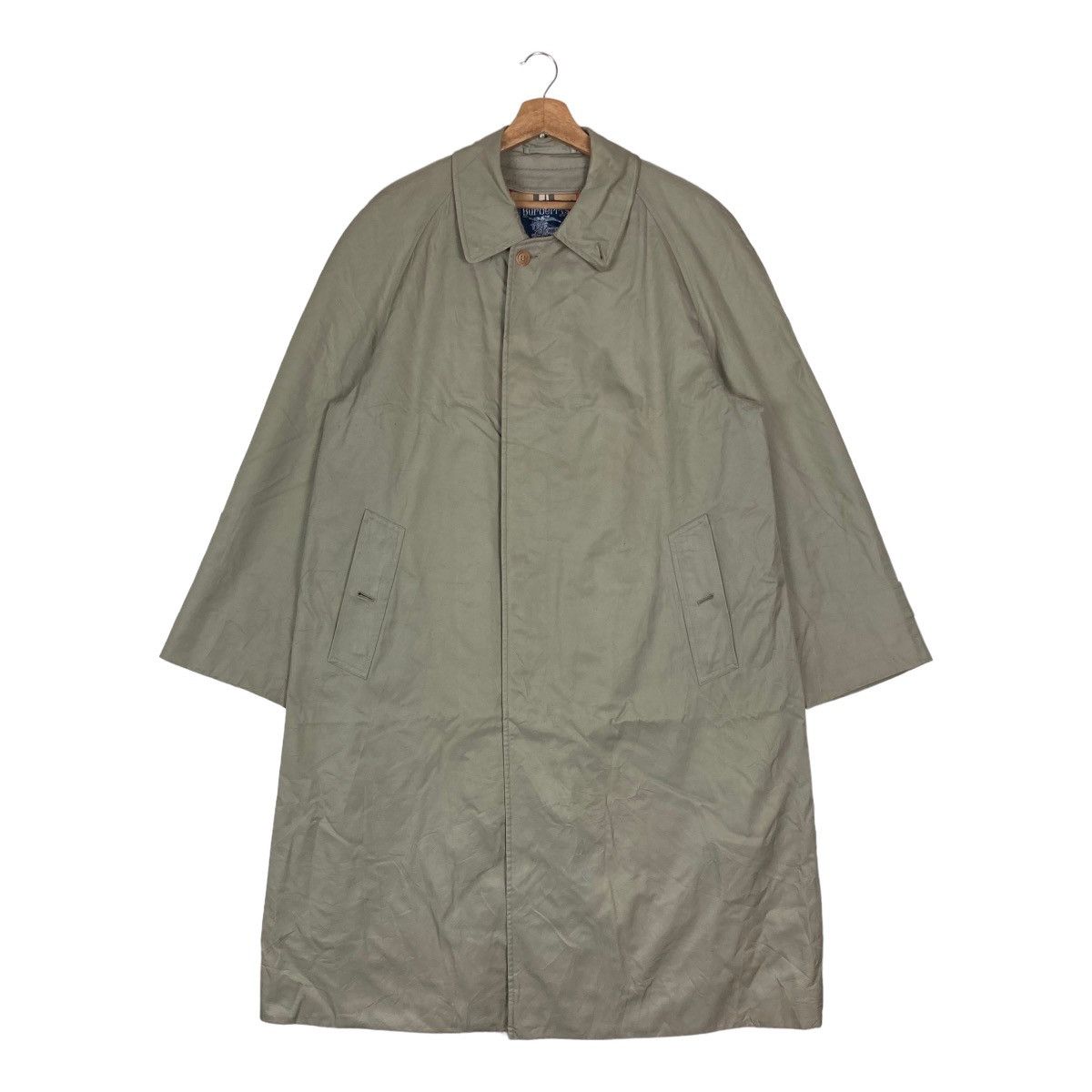 Burberry Burberrys Plaid Pattern Inside Trench Coat Jacket Size US M / EU 48-50 / 2 - 1 Thumbnail
