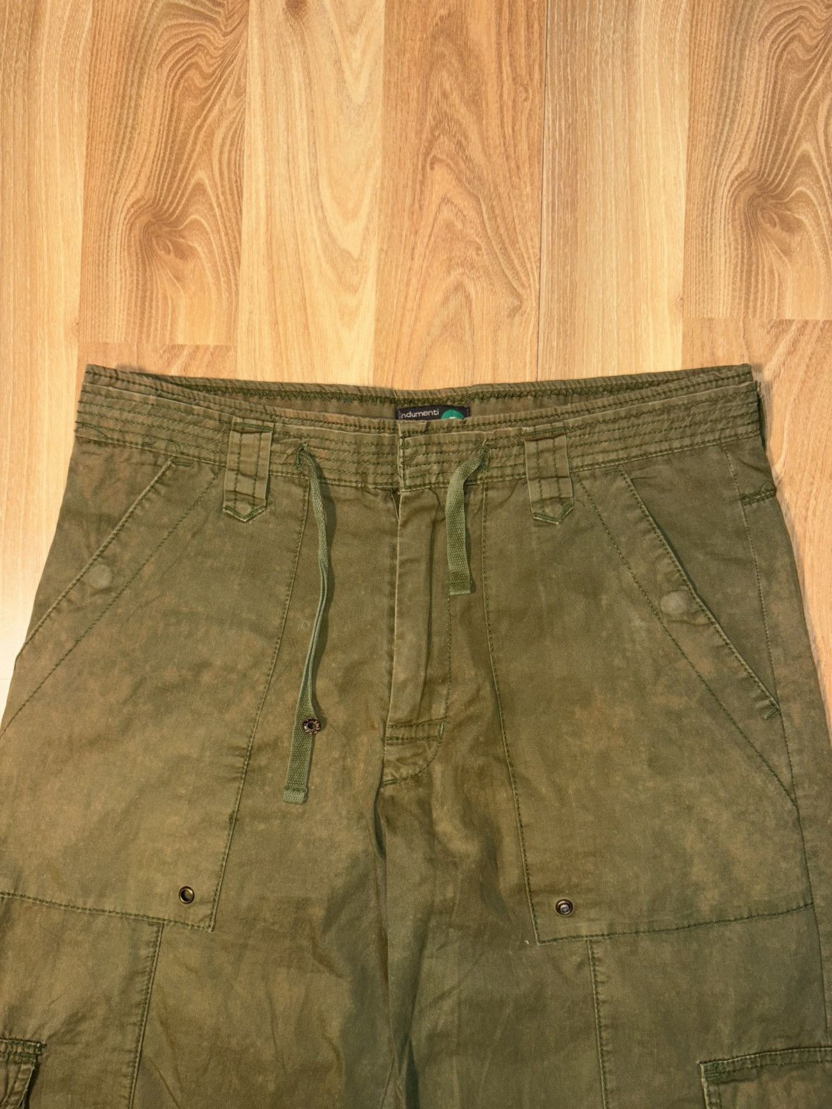 Lotto Sport Vintage Lotto Indumenti Technical Cargo Pants Olive Green Size US 32 / EU 48 - 3 Thumbnail