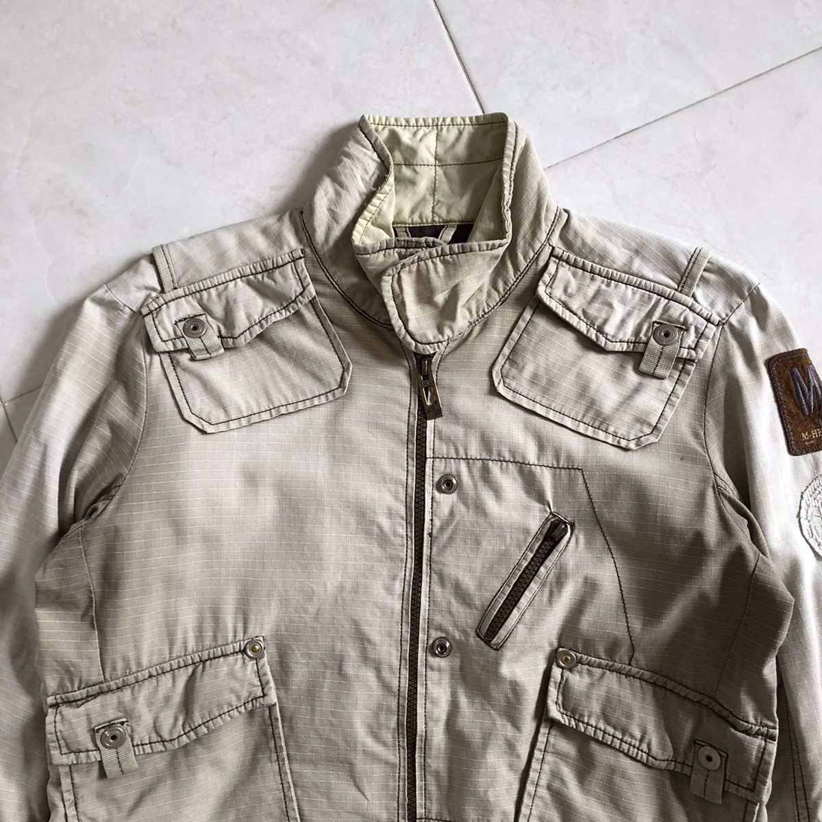 Japanese Brand MOTOR HEAD Riders Utility Multipocket Cotton Jacket Size US M / EU 48-50 / 2 - 4 Thumbnail