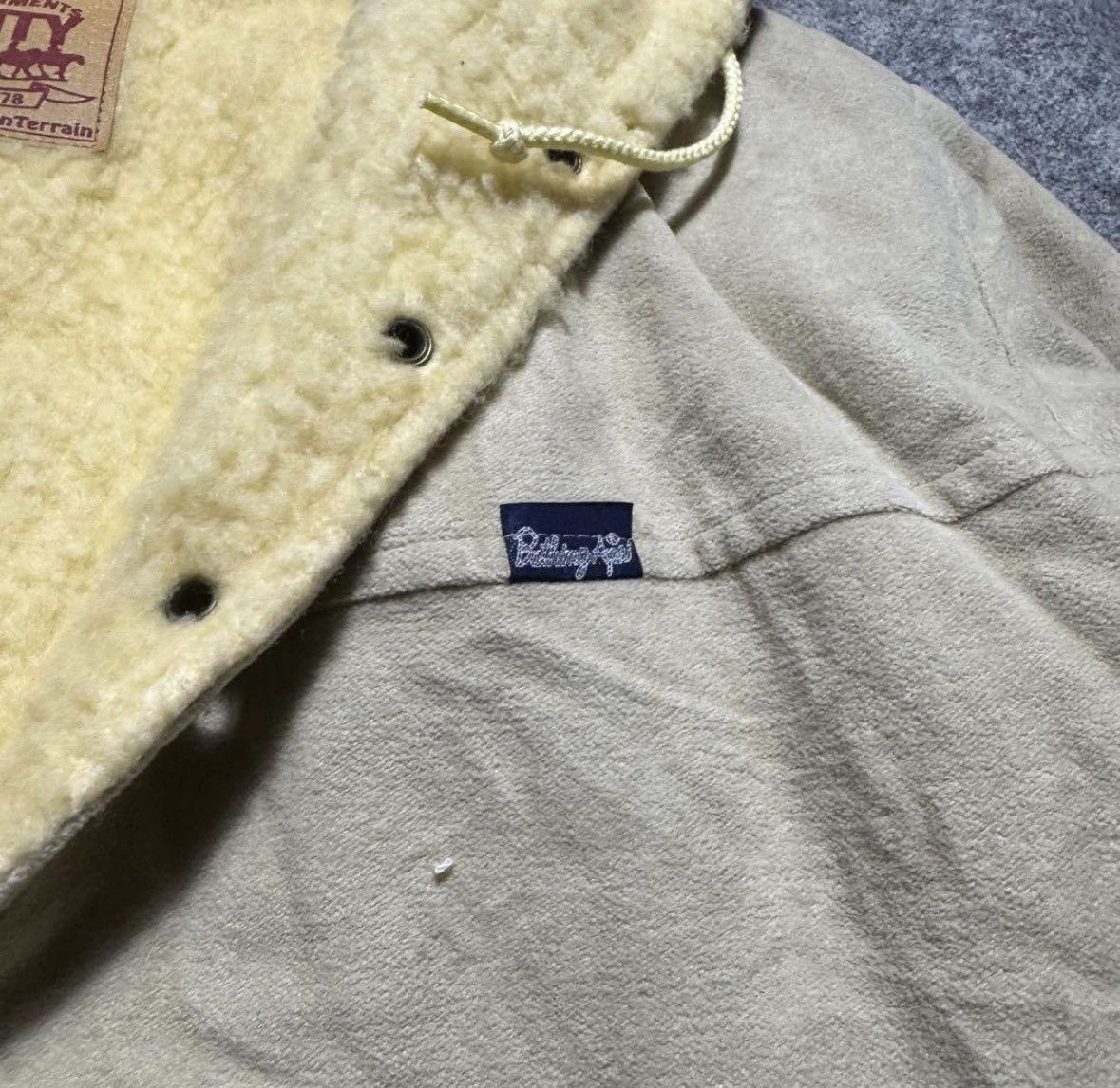 Bape 00s Bape fleece boa hoodie beige archive L Size US L / EU 52-54 / 3 - 11 Thumbnail