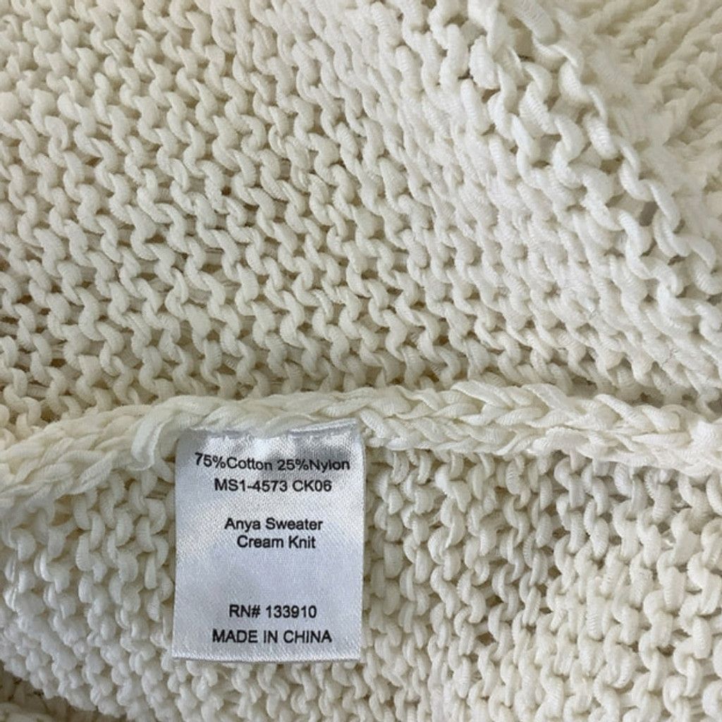Show Me Your MuMu Show Me Your Mumu Anya Sweater ~ Off White Knit Size XS / US 0-2 / IT 36-38 - 12 Thumbnail