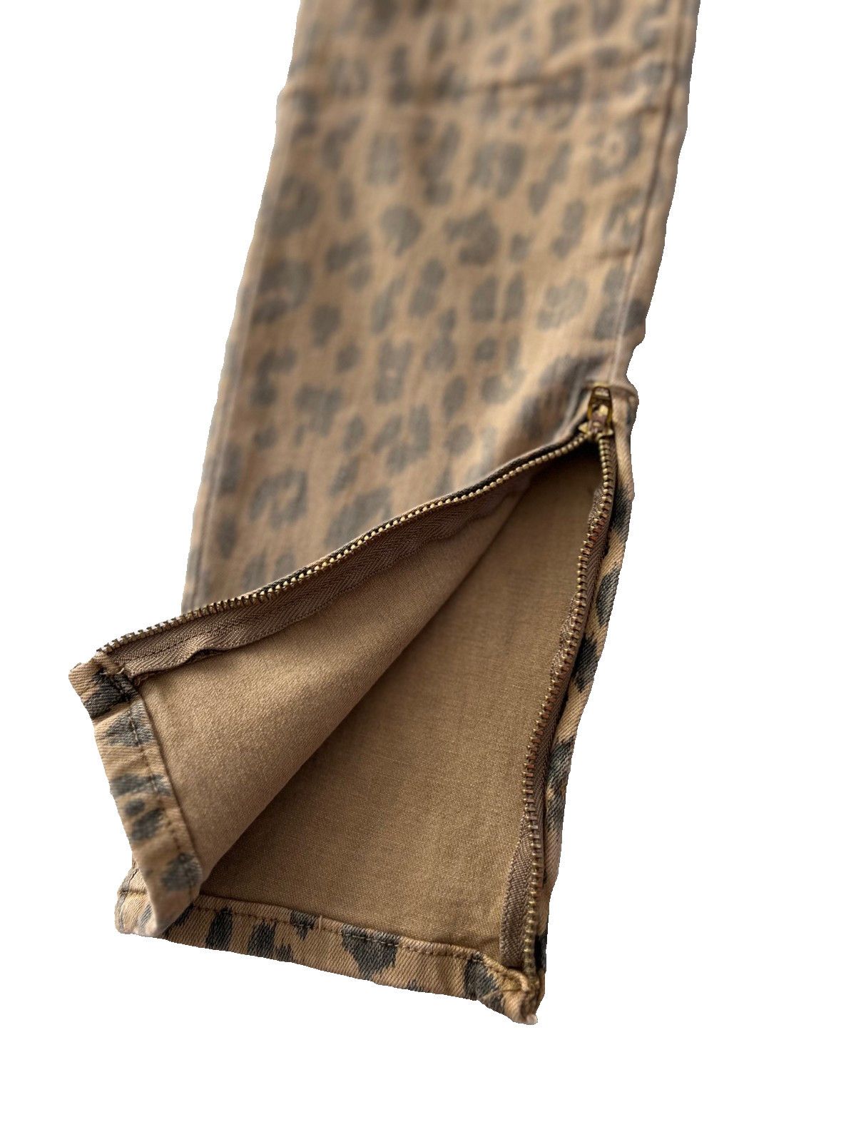 Frame Frame Cargo Skinny Spring Cheetah Jeans ( 24 ) Size 24" / US 00 / IT 34 - 4 Thumbnail