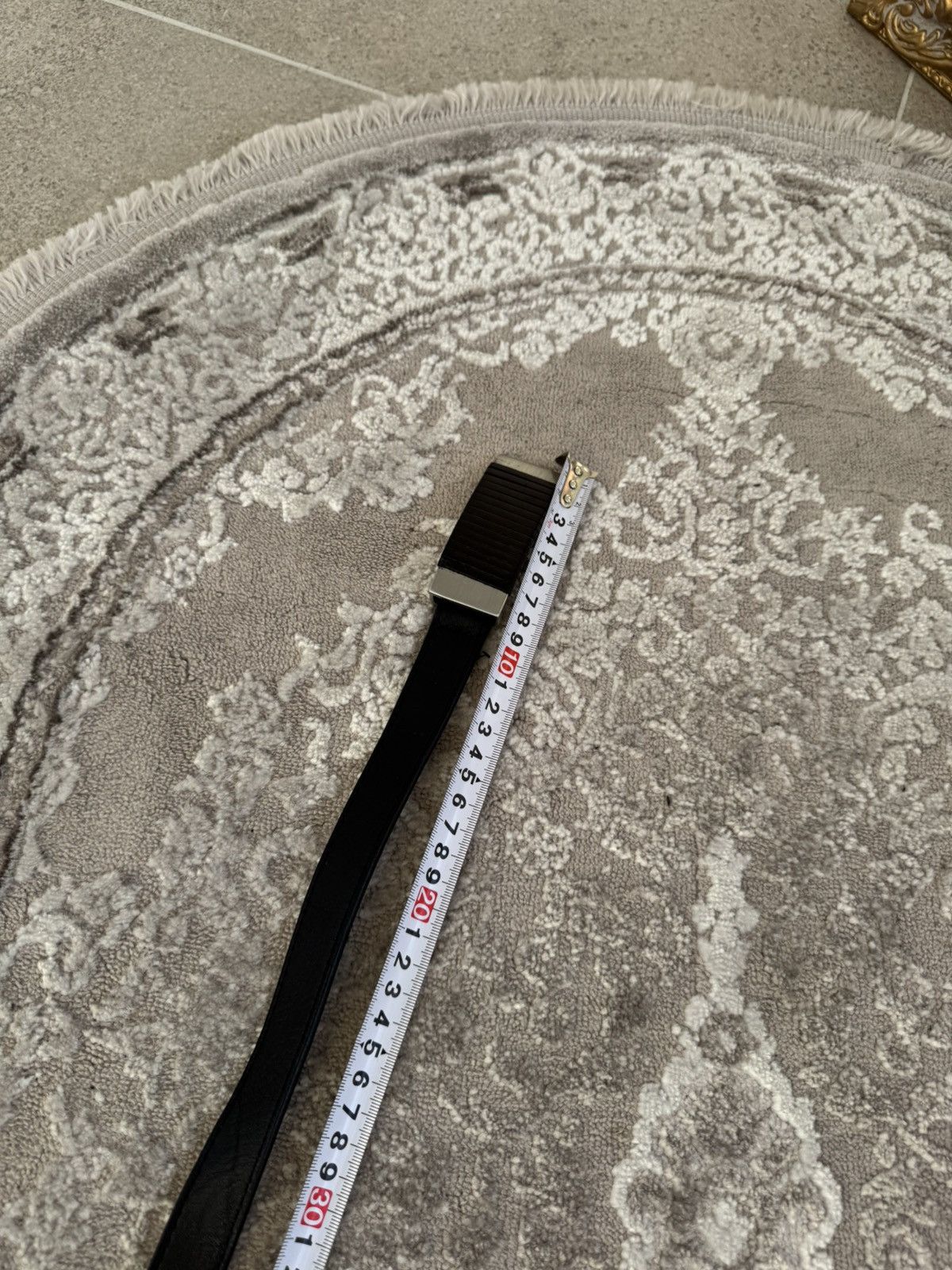 Armani Vintage Armani Monogram Big Buckley Belt Y2K Size ONE SIZE - 5 Thumbnail