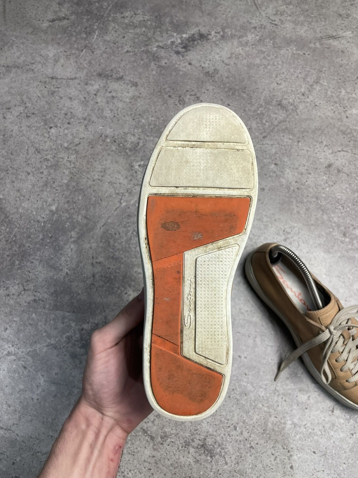 Santoni Santoni Leather Low Top shoes size EU37 Size US 7 / IT 37 - 12 Thumbnail