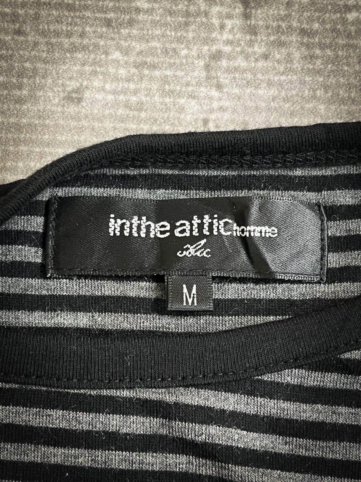 In The Attic In The Attic Homme Graphic Poem Double Layered Longsleeve Size US M / EU 48-50 / 2 - 9 Thumbnail