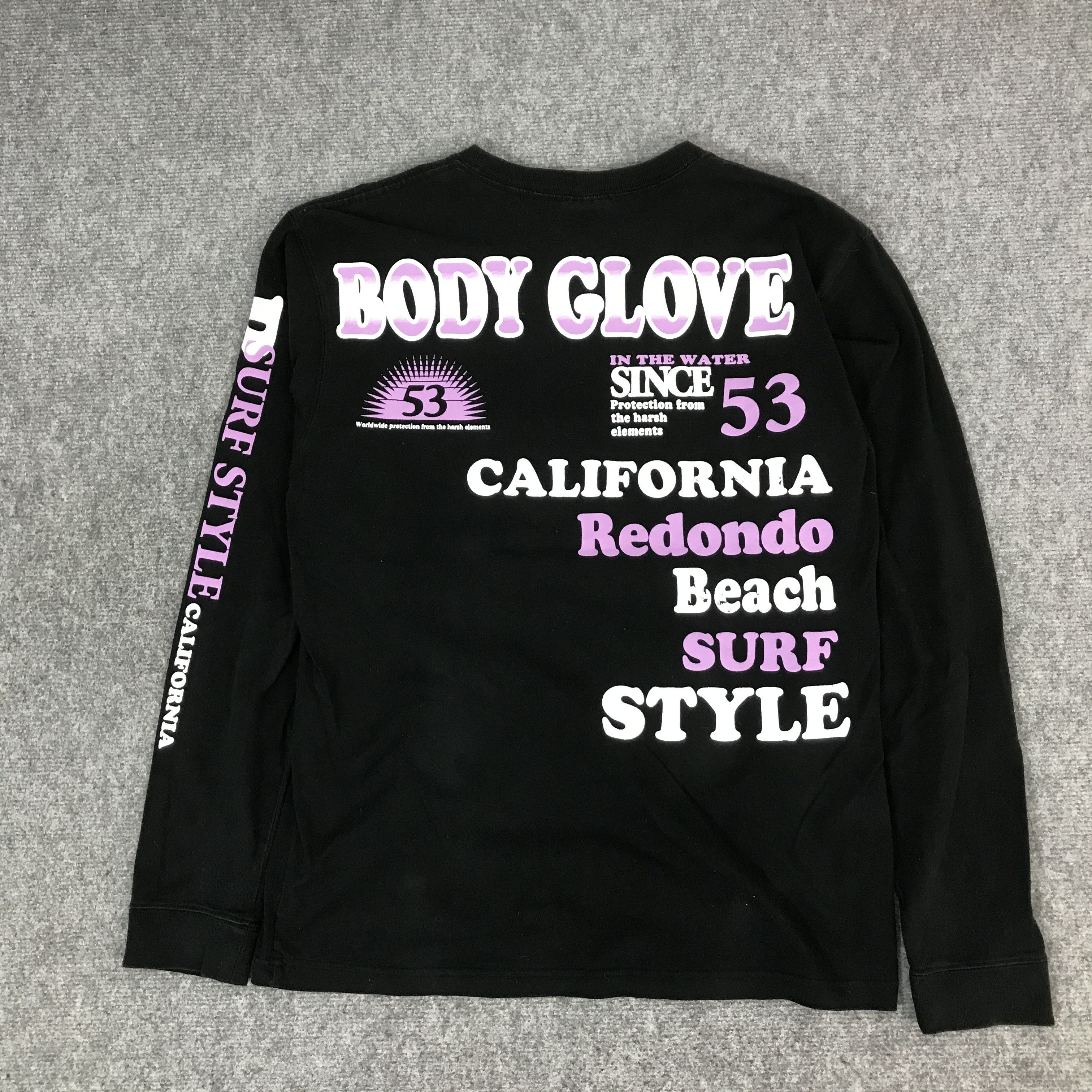 Body Glove BODY GLOVE SURF BRAND BLACK LONG SLEEVE T-SHIRT Size US L / EU 52-54 / 3 - 3 Thumbnail