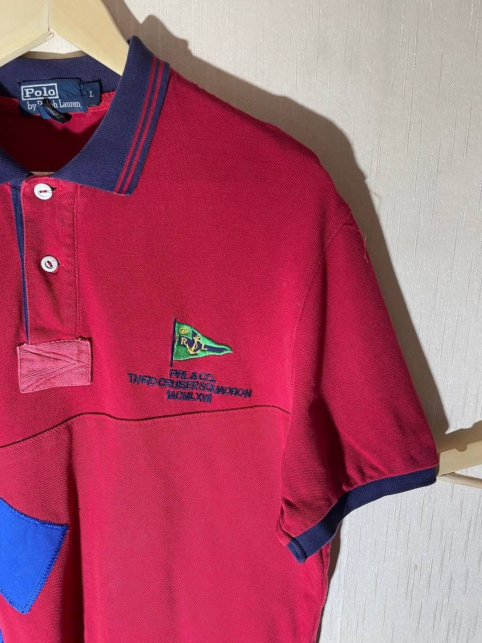 Polo Ralph Lauren × Ralph Lauren × Vintage Polo Ralph Lauren Vintage Chief Keef Polo Size US L / EU 52-54 / 3 - 2 Thumbnail