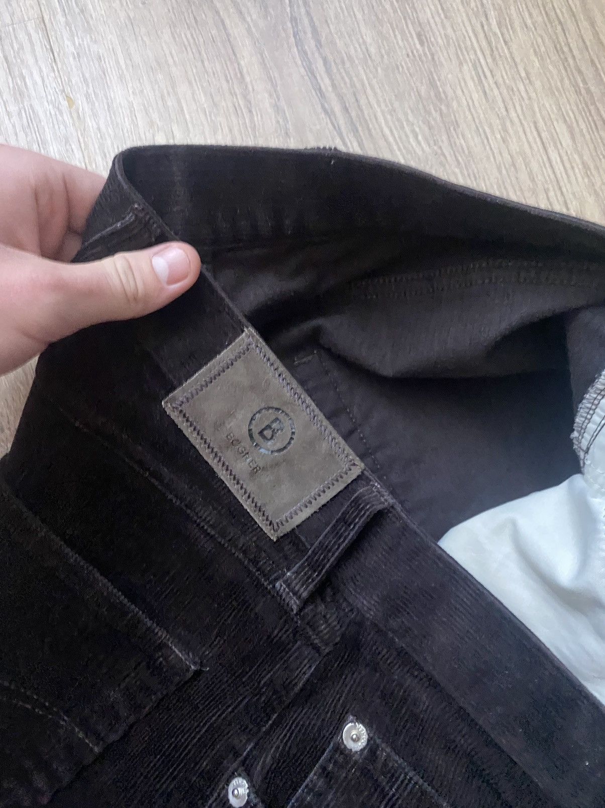 Bogner × Velvet × Vintage Bogner Velvet Soft Corduroy brown Pants Size US 32 / EU 48 - 5 Thumbnail
