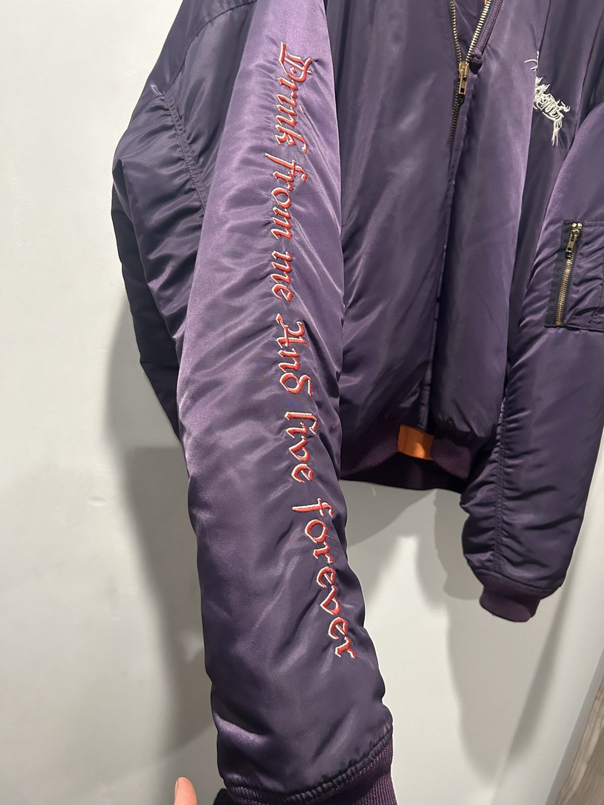 Vetements Vetements Total Fucking Darkness TFD bomber jacket Size US S / EU 44-46 / 1 - 3 Thumbnail