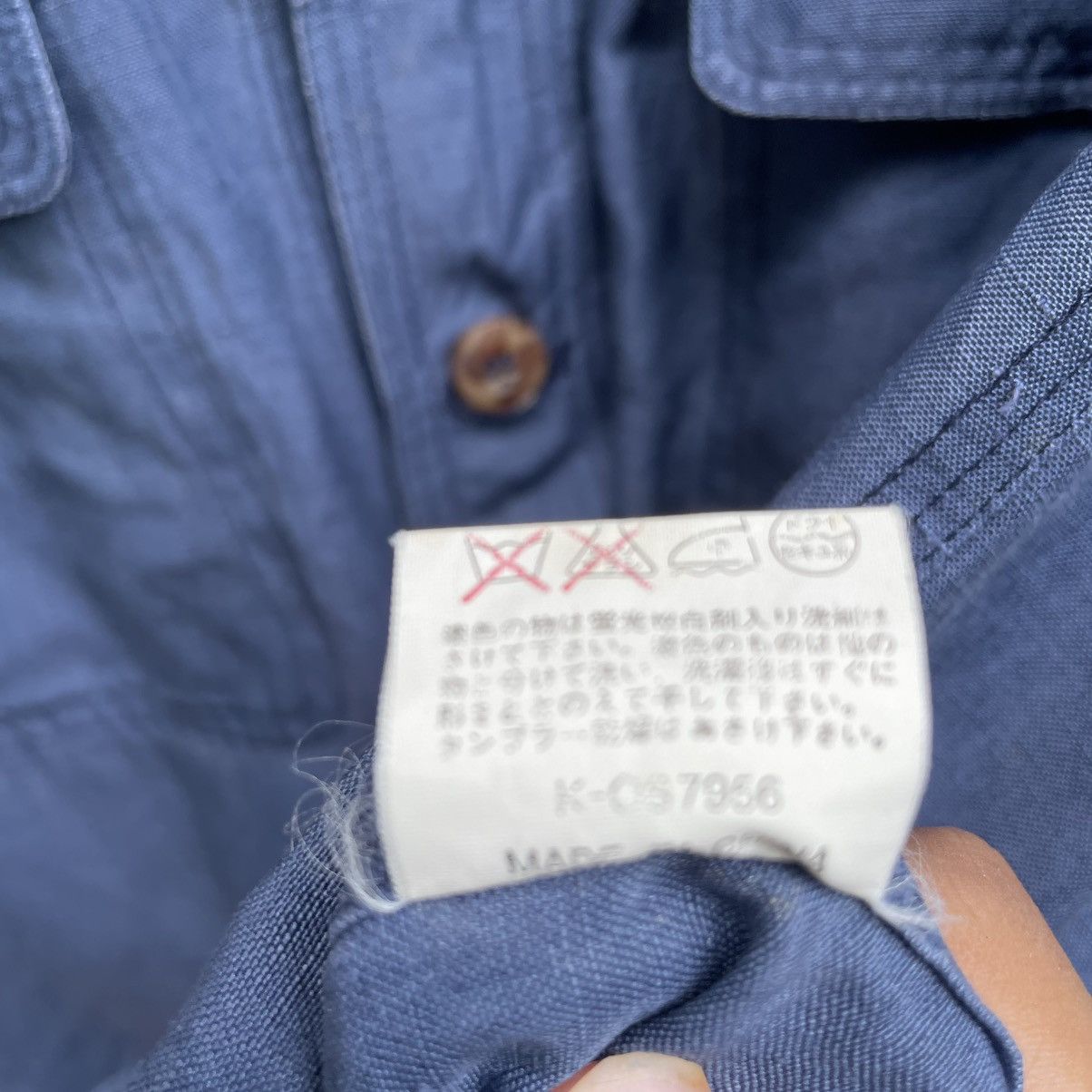 Indigo 💥Vintage Japanese Brand Lavord Uomo Tactical Jacket Size US M / EU 48-50 / 2 - 12 Thumbnail