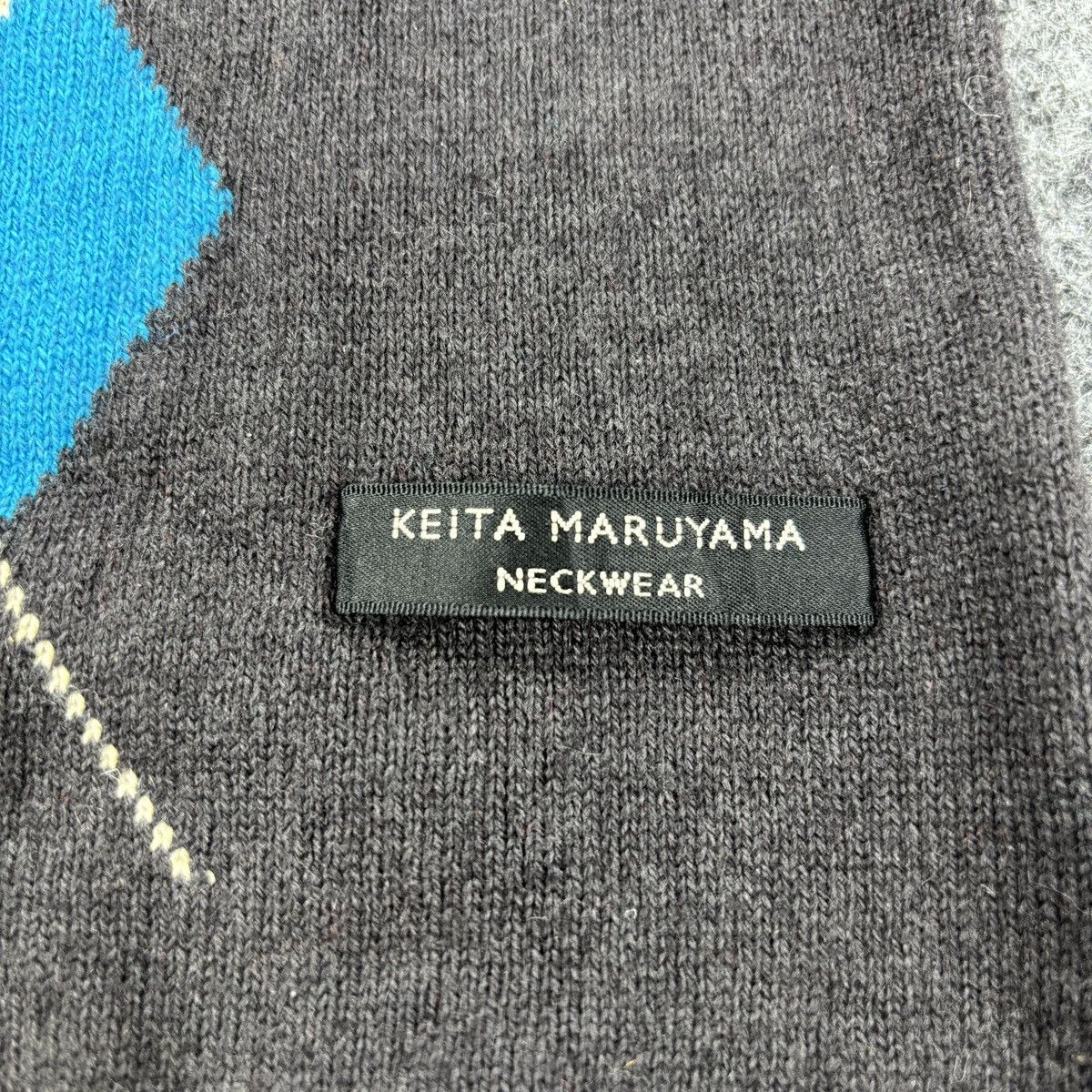 KEITAMARUYAMA × Vintage Keita Maruyama Scarf # D762 # Muffler # Neckwear Size ONE SIZE - 2 Thumbnail