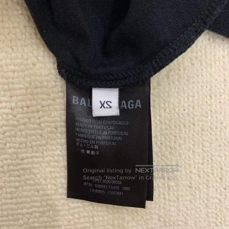 Balenciaga Balenciaga Letter Short Sleeve T-Shirt Size US XS / EU 42 / 0 - 3 Thumbnail