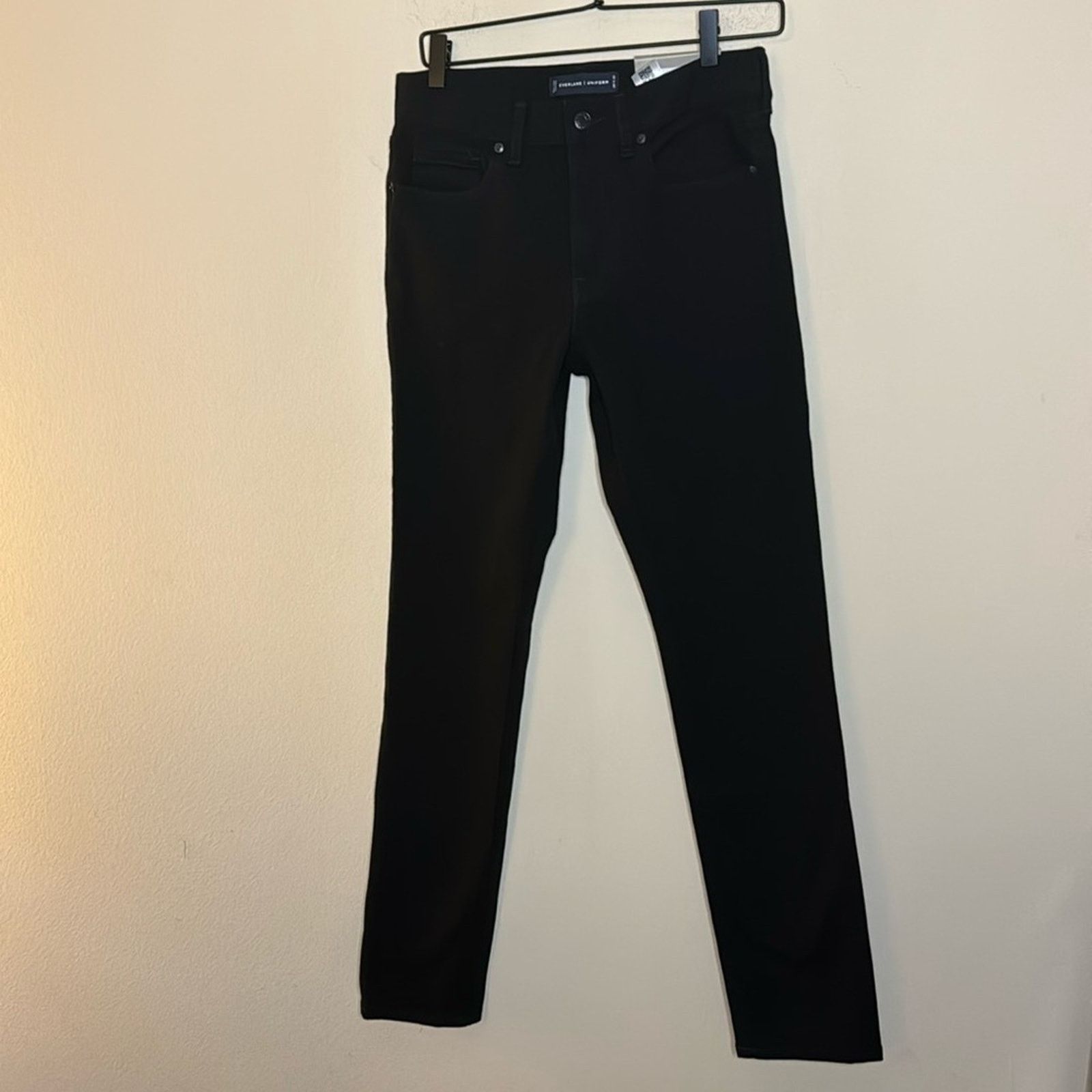 Everlane Everlane Men’s Straight Leg Slim Fit Denim Jeans Black 29x32 Size US 29 - 2 Thumbnail